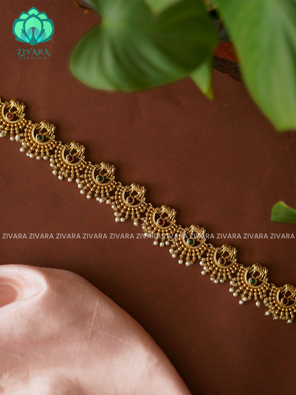 ELEPHANT  NORMAL MATTE (12.5 INCH APPROX)Latest South indian budget friendly collection- Zivara FashioN