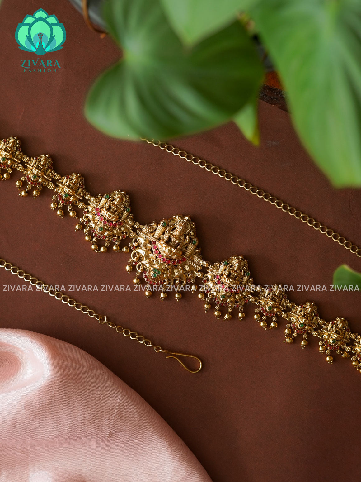 TEMPLE NORMAL MATTE (12.5 INCH APPROX)Latest South indian budget friendly collection- Zivara FashioN