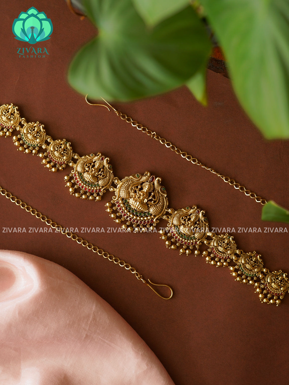 TEMPLE NORMAL MATTE (12.5 INCH APPROX)Latest South indian budget friendly collection- Zivara FashioN