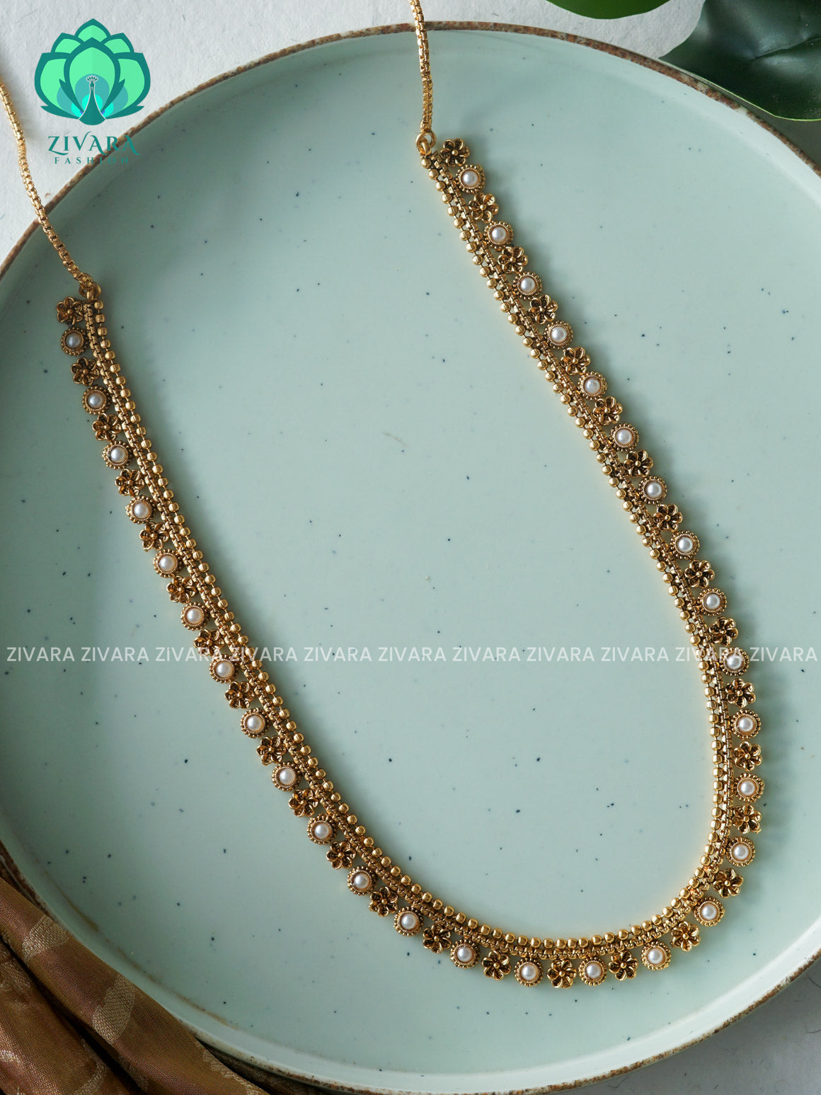 2 IN 1 HIPCHAIN CUM HAARAM - NORMAL MATTE Latest South indian budget friendly collection- Zivara FashioN