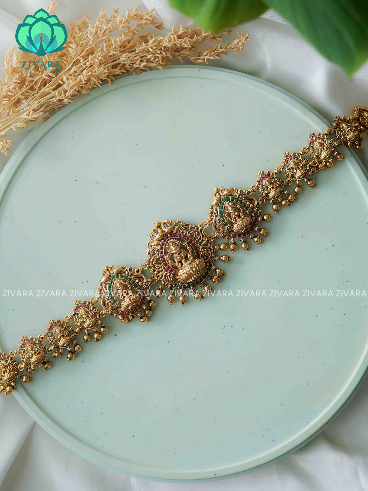 TEMPLE NORMAL MATTE (12.5 INCH APPROX)Latest South indian budget friendly collection- Zivara FashioN