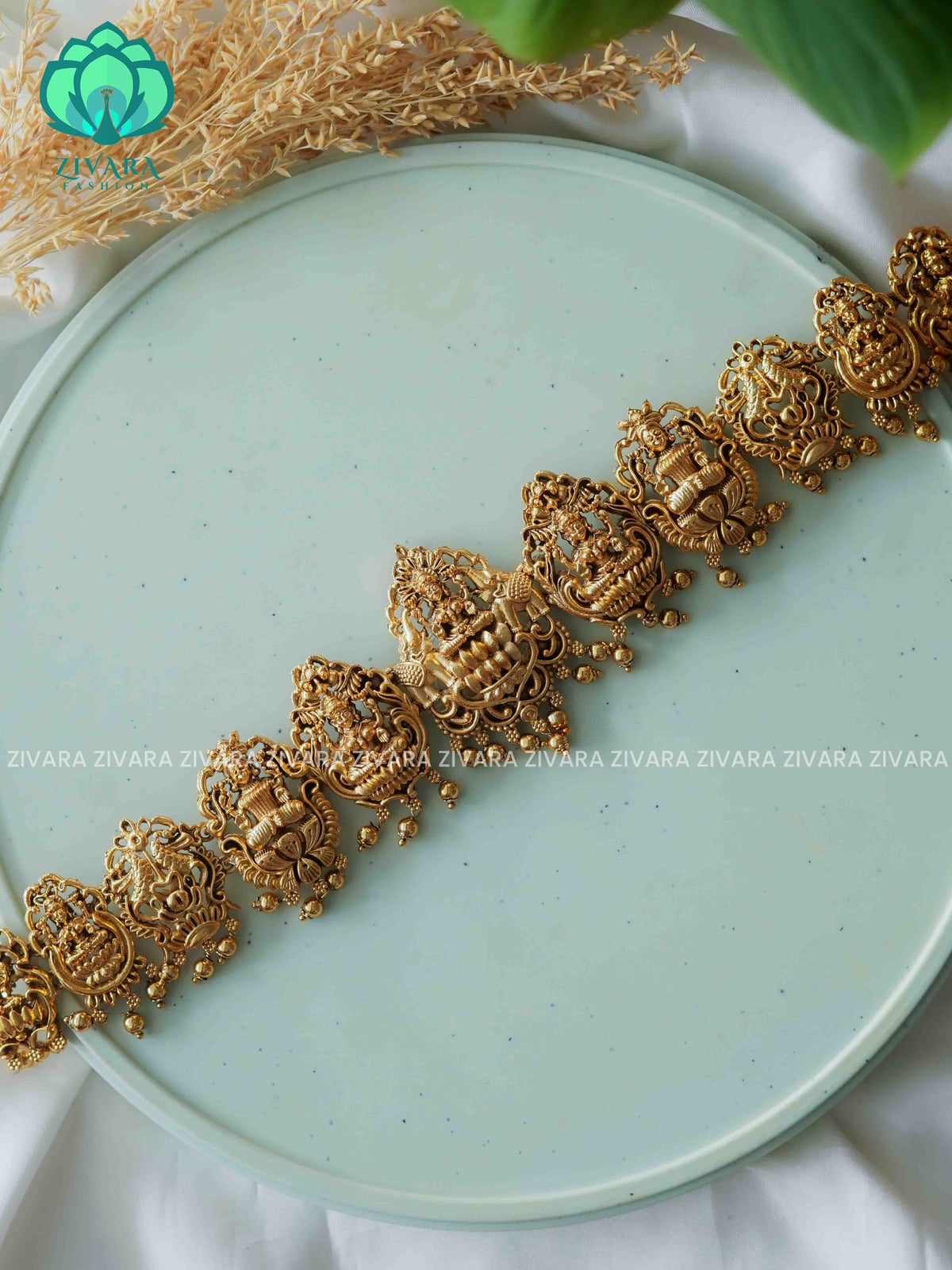 TEMPLE NORMAL MATTE (12.5 INCH APPROX)Latest South indian budget friendly collection- Zivara FashioN