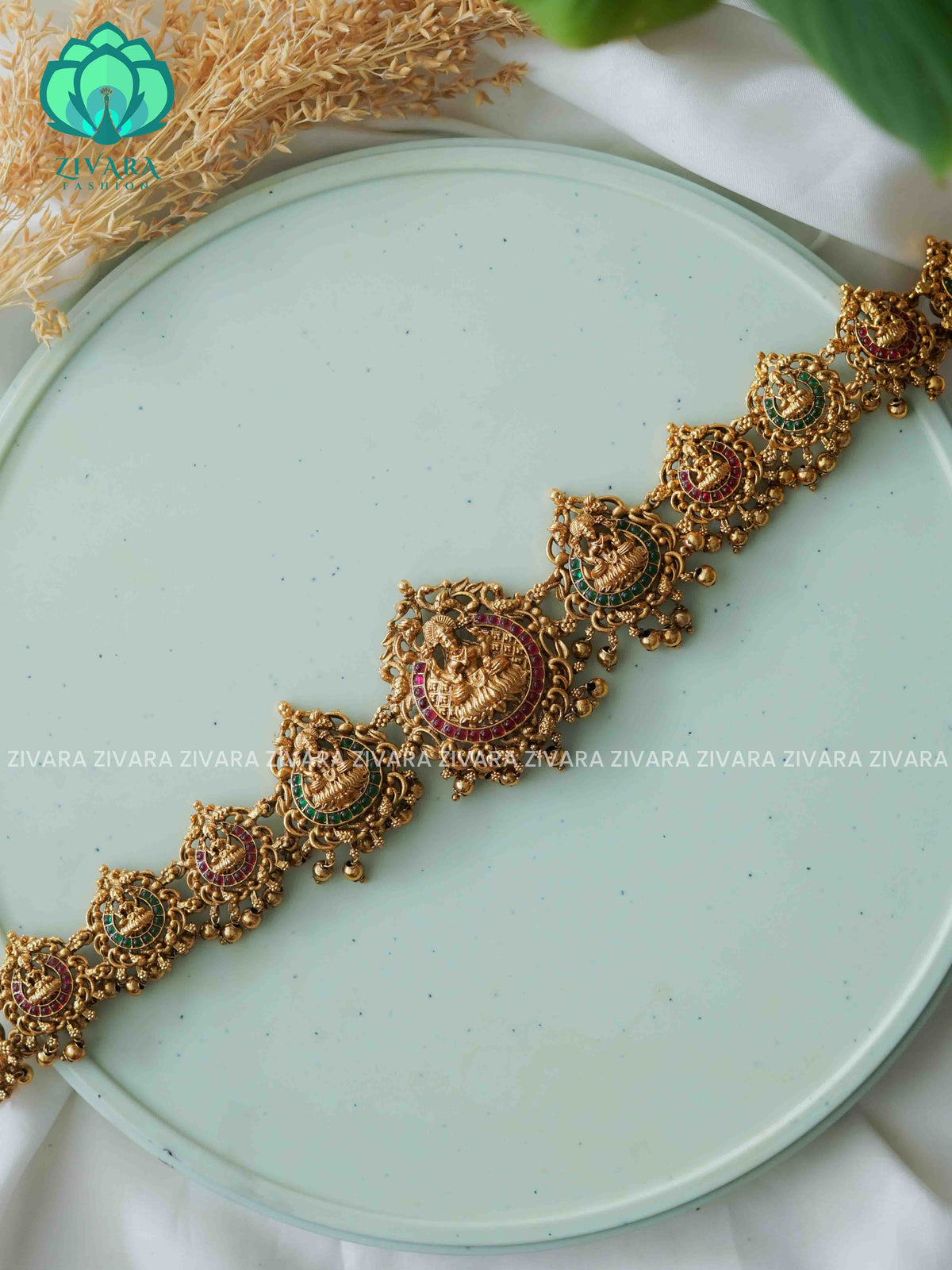 TEMPLE NORMAL MATTE (12.5 INCH APPROX)Latest South indian budget friendly collection- Zivara FashioN