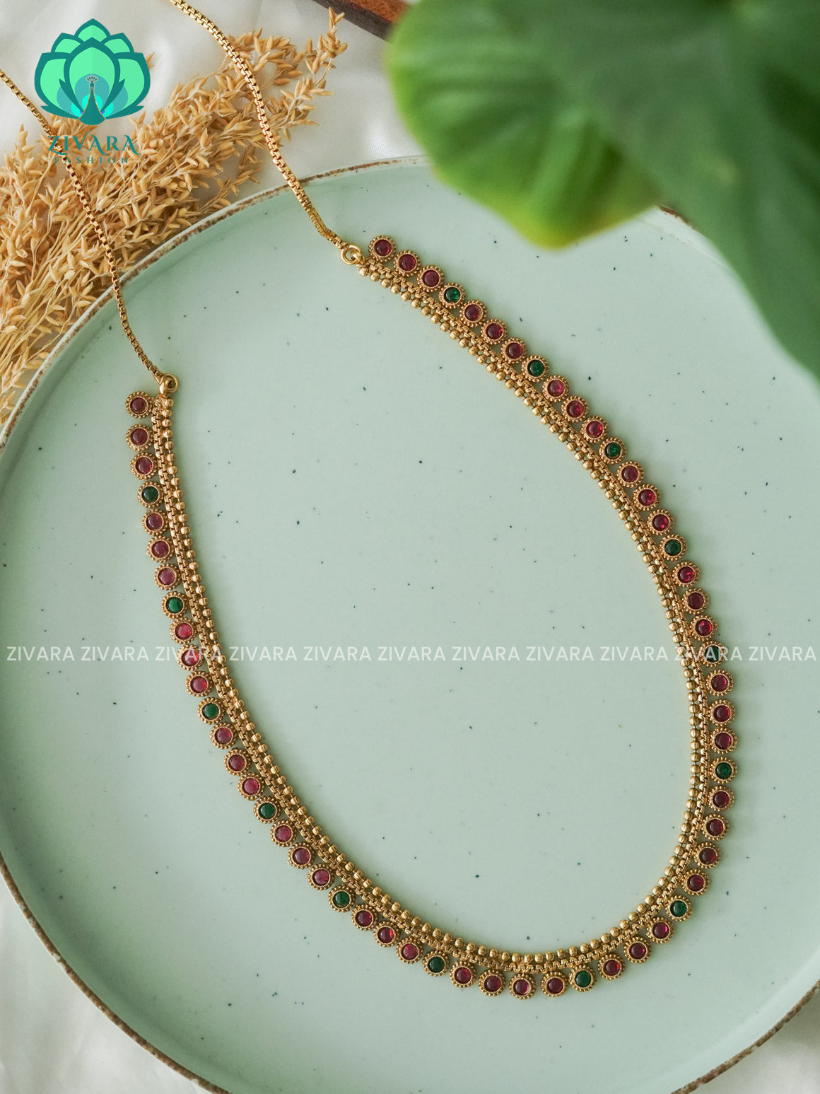 2 IN 1 HIPCHAIN CUM HAARAM - NORMAL MATTE Latest South indian budget friendly collection- Zivara FashioN