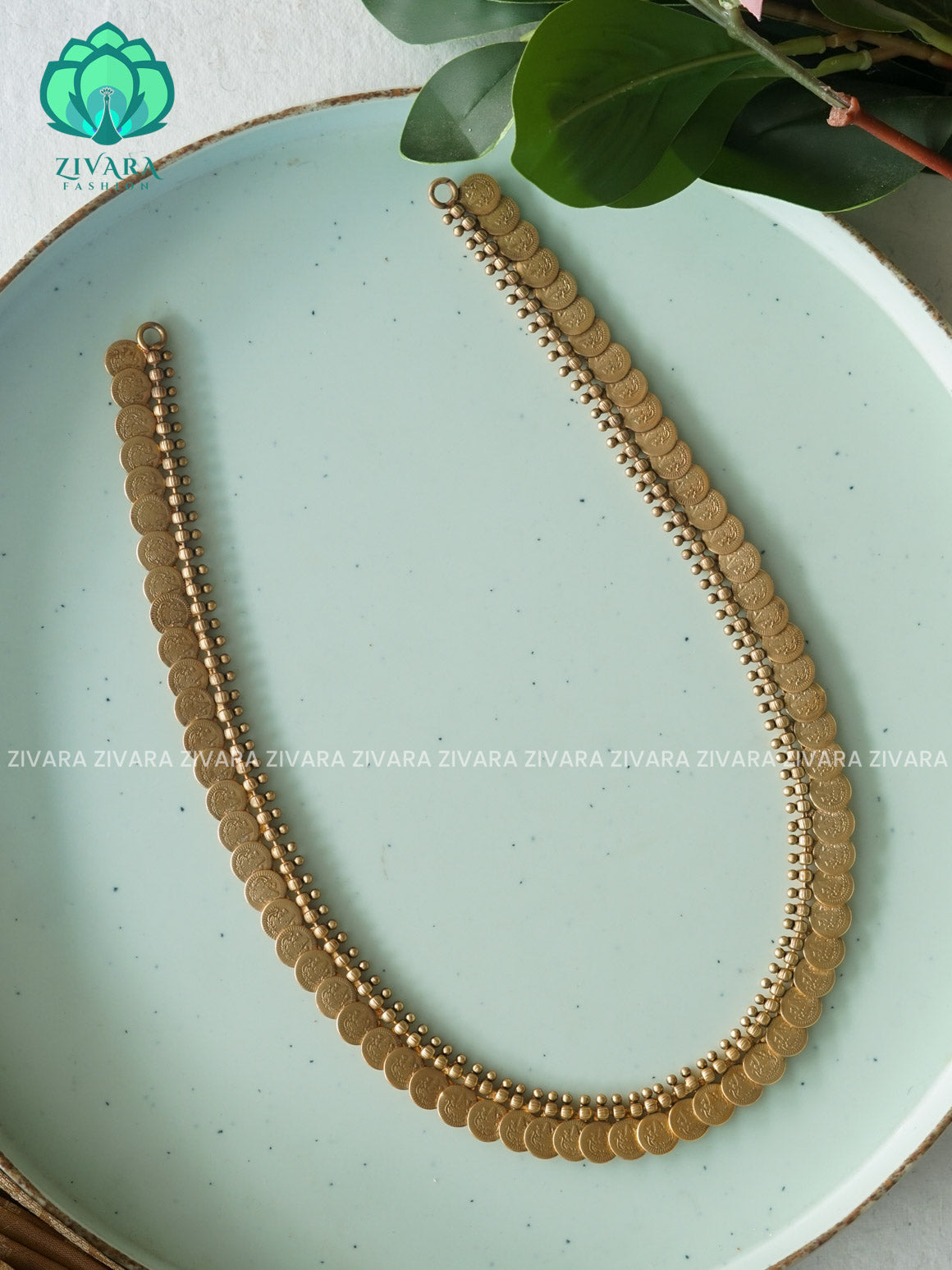 2 in 1 Cute coin simple hipbelt cum haaram - Premium quality SUBTLE MATTE FINISH latest  jewellery collection-south indian jewellery