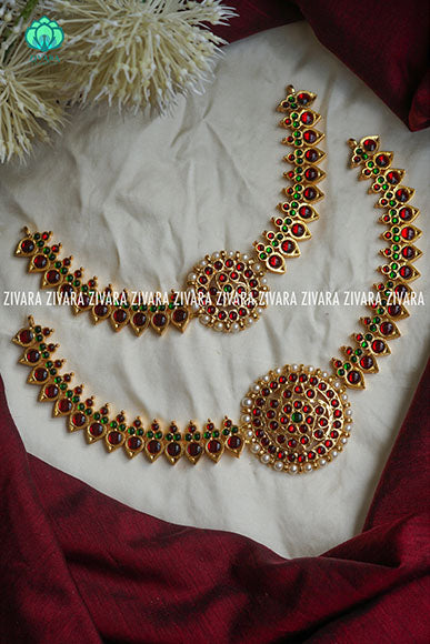 Pooja - Mom daughter combo kemp jewellery- Zivara fashion