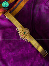 Cz matte antique finish  bridal hipbelts (35 to 45 inches )  - latest bridal collection