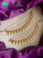 CZ MATTE  HEAVY maatal- south indian kemp bridal accessory