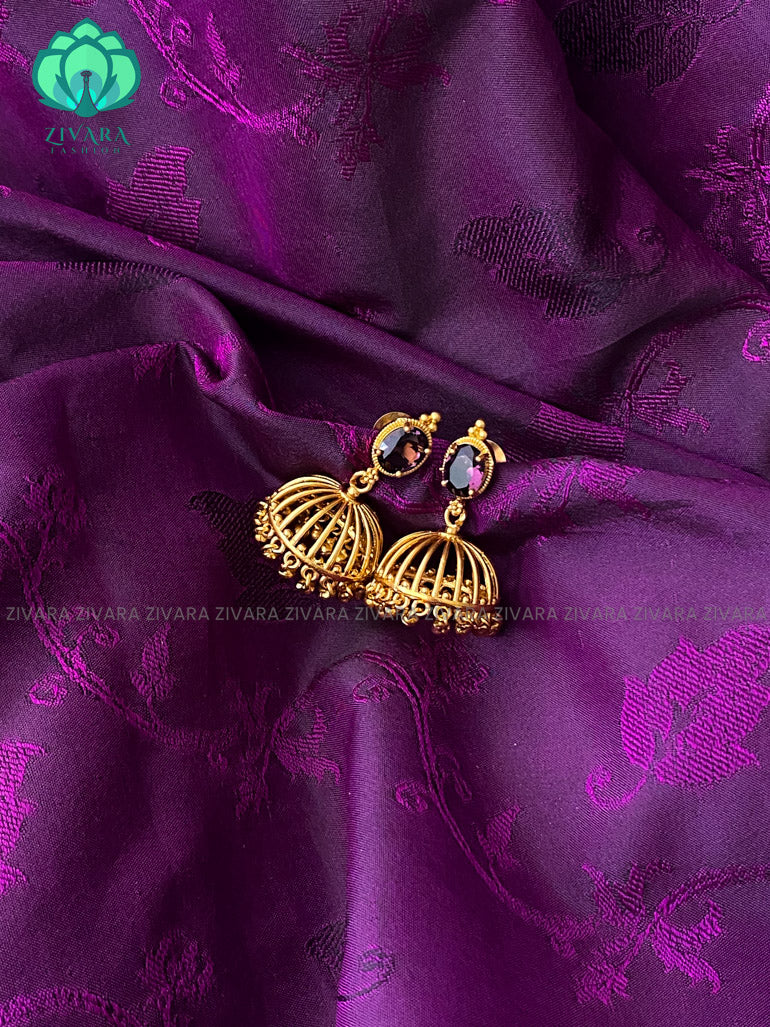 COLOURFUL BUDGET FRIENDLY JHUMKAS  - latest trending collection