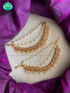 CZ MATTE  STONE HEAVY maatal- south indian kemp bridal accessory