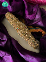 Matte antique finish  bridal hipbelts (31 to 37 inches )  - latest bridal collection