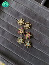 Screw type light weight gold look alike kids friendly studs -  latest jewellery collection