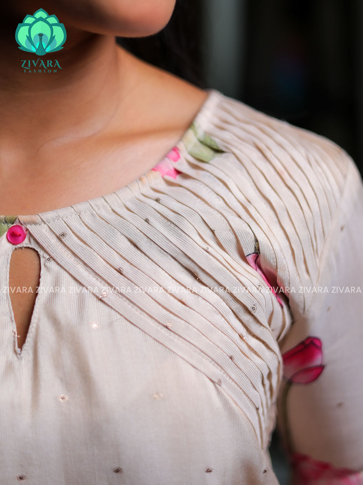 KAMALAM- FESTIVE HOT SELLER EXCLUSIVE TOP AND DUPATTA SET for women- Label Zivara