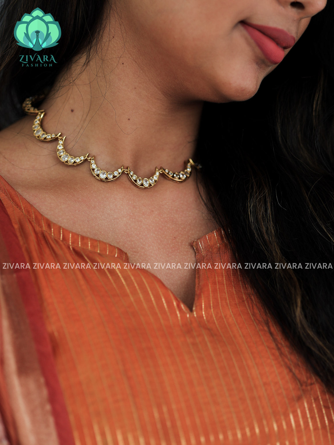 ORANGISH  YELLOW- Pavani - FESTIVE HOT SELLER EXCLUSIVE TOP AND DUPATTA SET for women- Label Zivara
