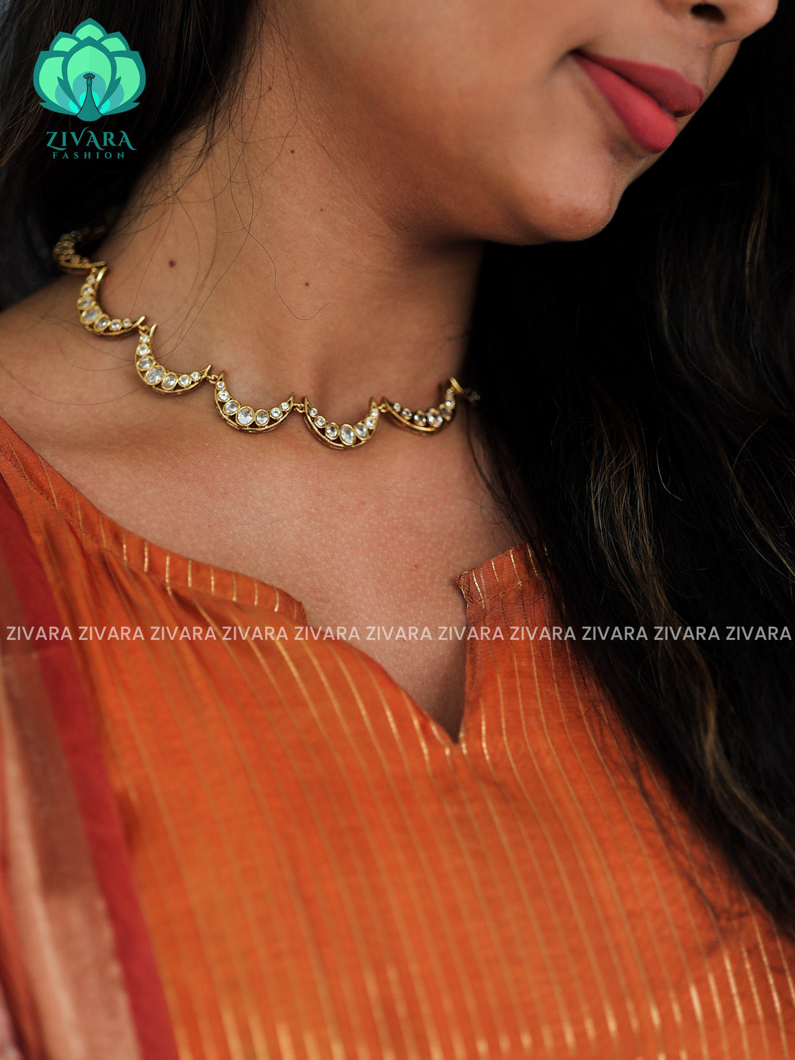 ORANGISH  YELLOW- Pavani - FESTIVE HOT SELLER EXCLUSIVE TOP AND DUPATTA SET for women- Label Zivara