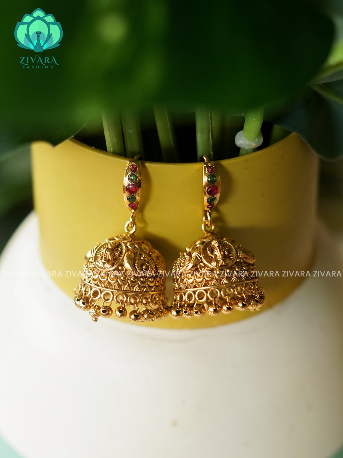 HOOK TYPE EDIUM SIZE Hotselling JHUMKA- latest trending collection