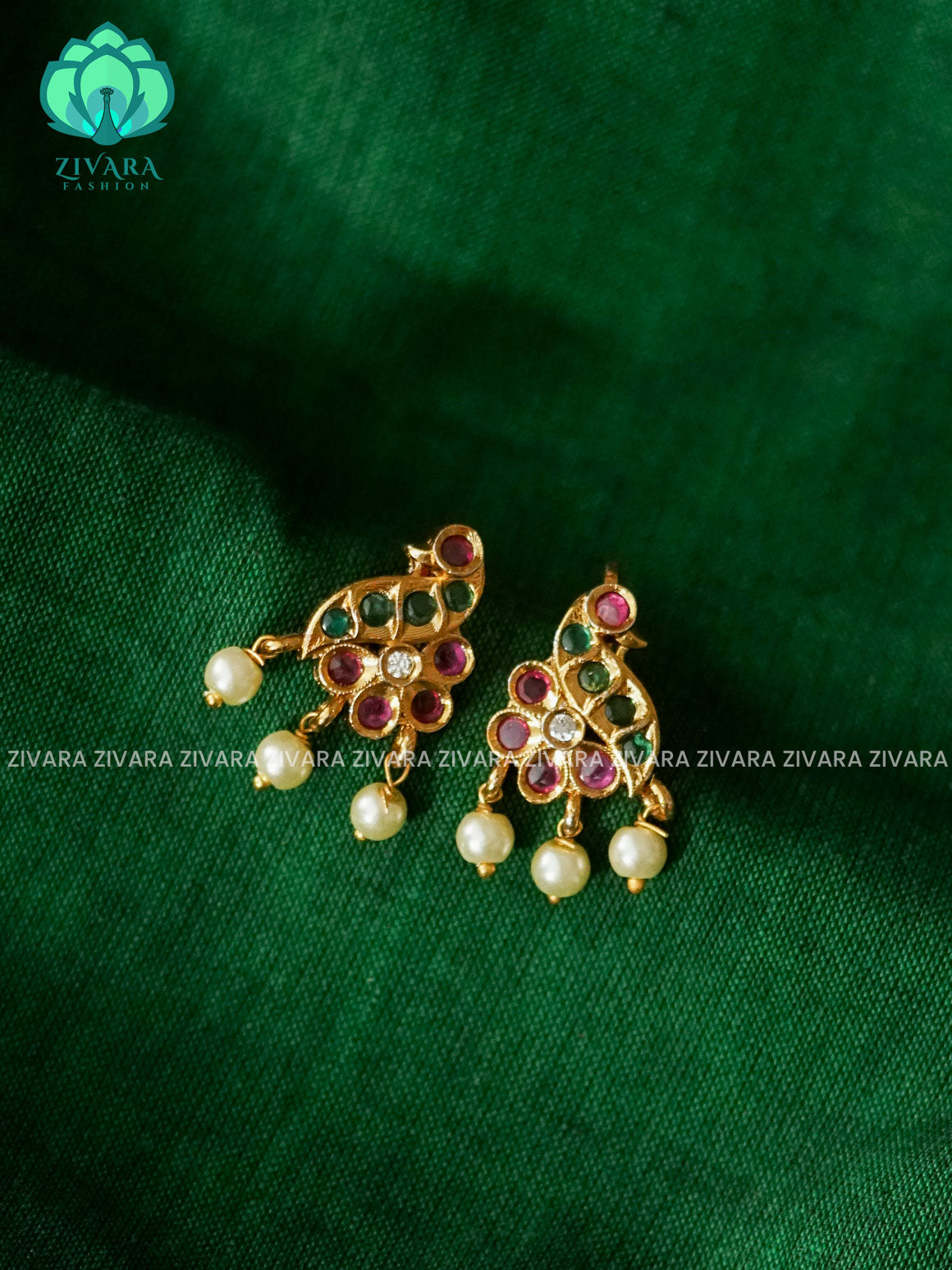 PEACOCK BUGADI - latest jewellery collection- zivara fashion