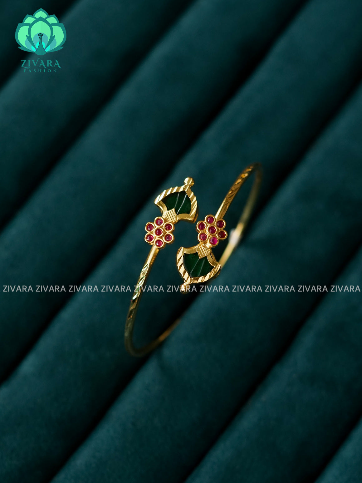 1 piece PALAKKA KADA -  matte finish free size open type KADA - Premium quality daily use KADA - Zivara fashion