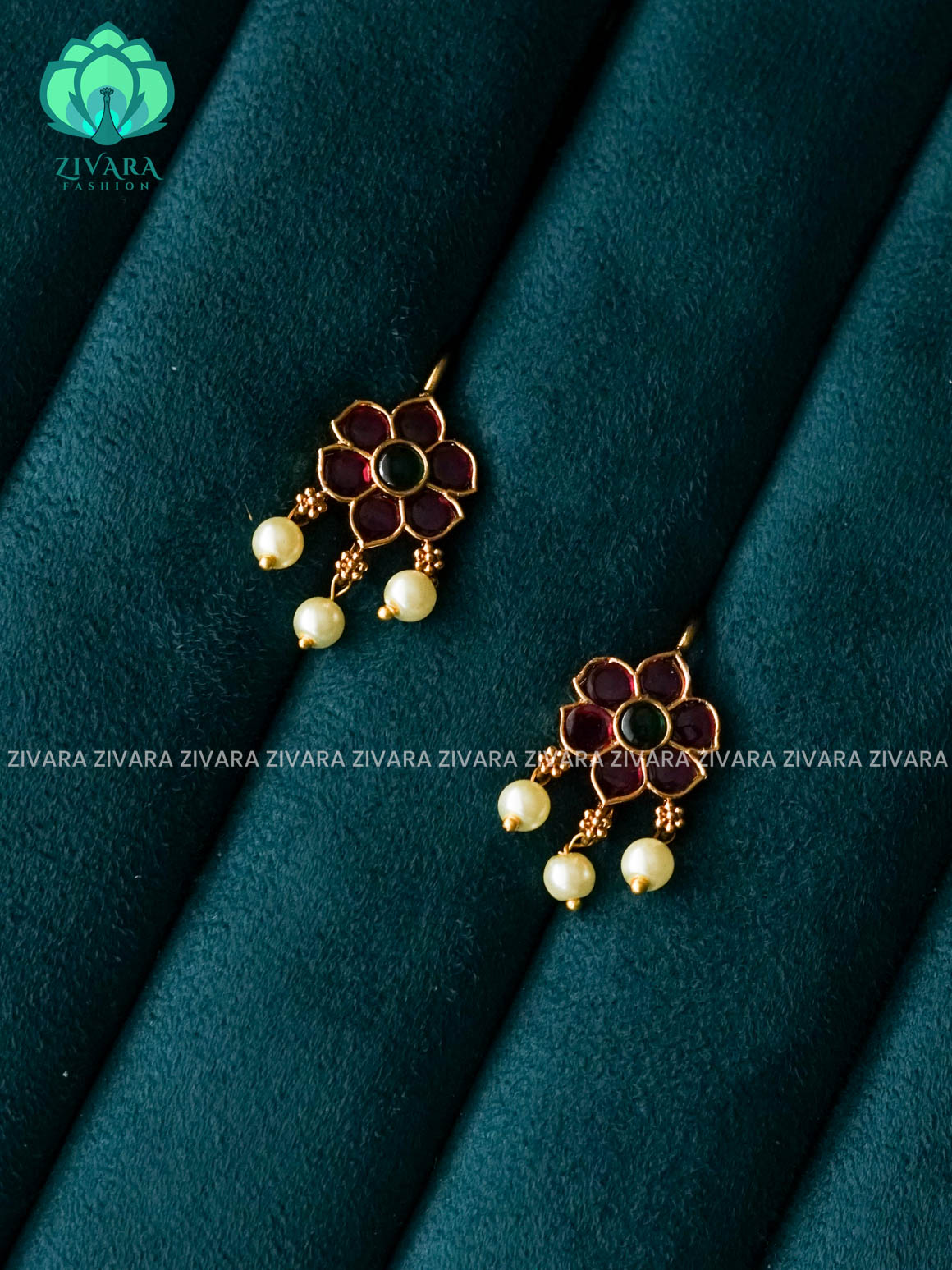 FLOWER BUGADI - latest jewellery collection- zivara fashion