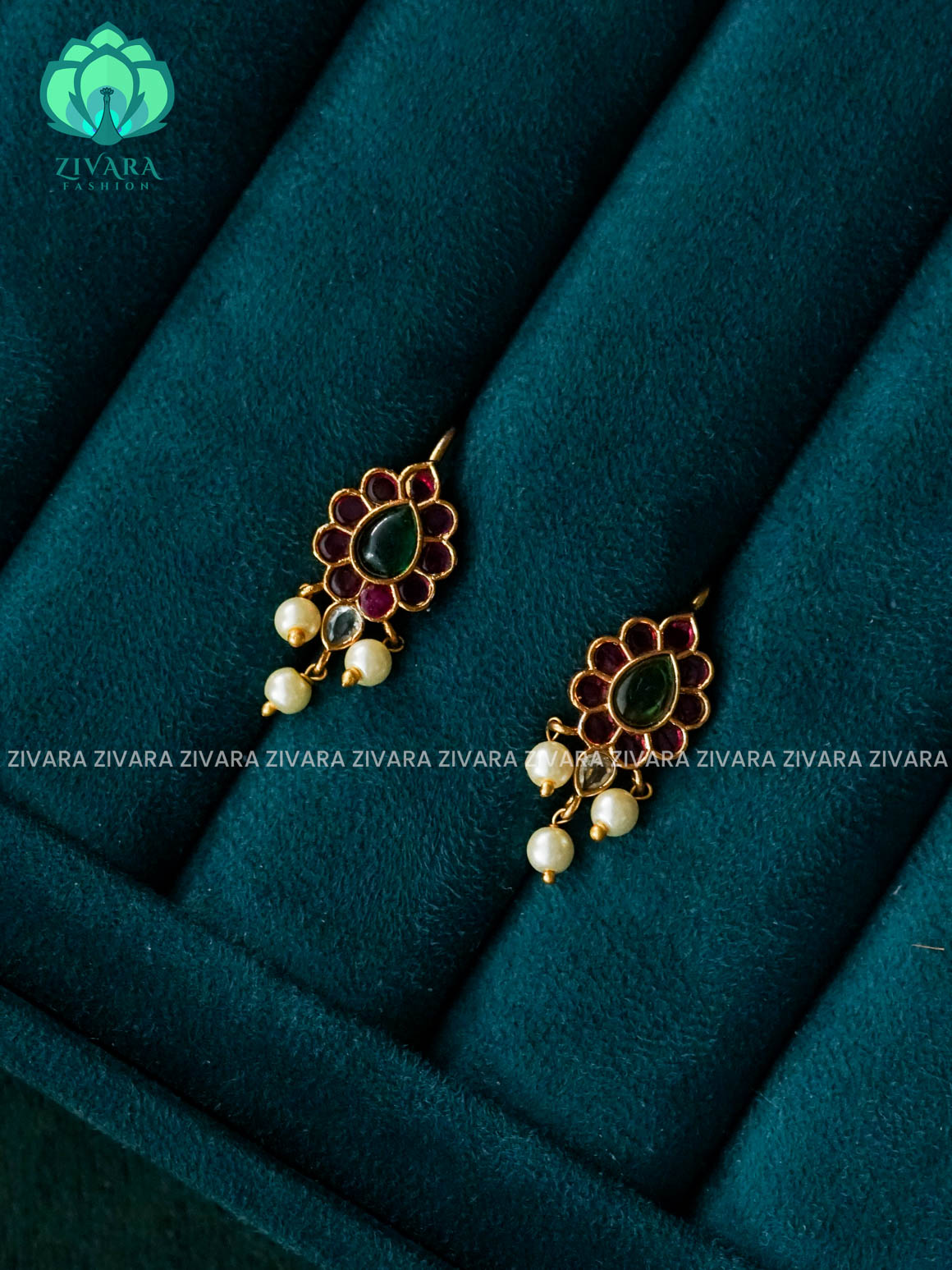 FLOWER BUGADI - latest jewellery collection- zivara fashion