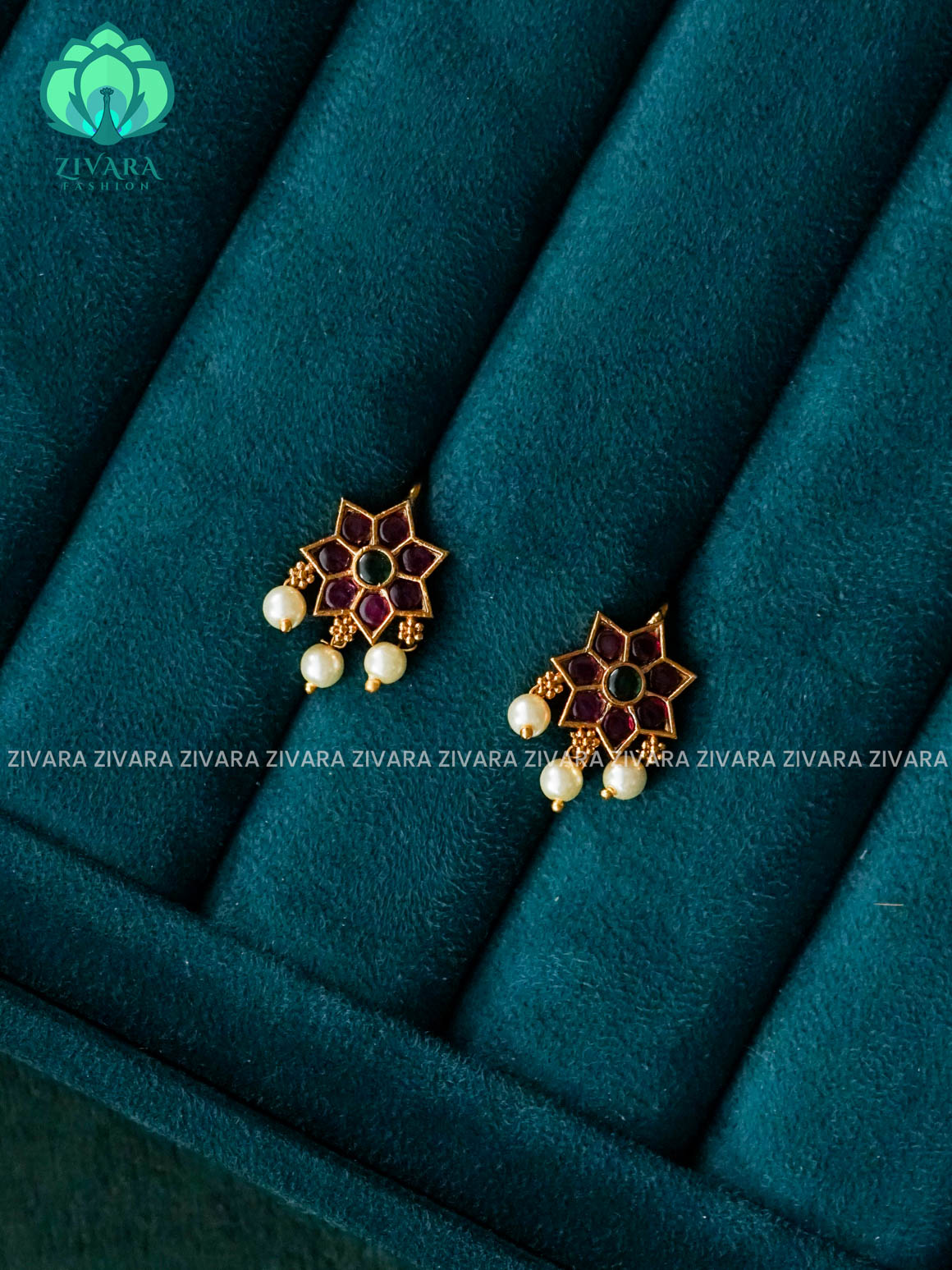 FLOWER BUGADI - latest jewellery collection- zivara fashion