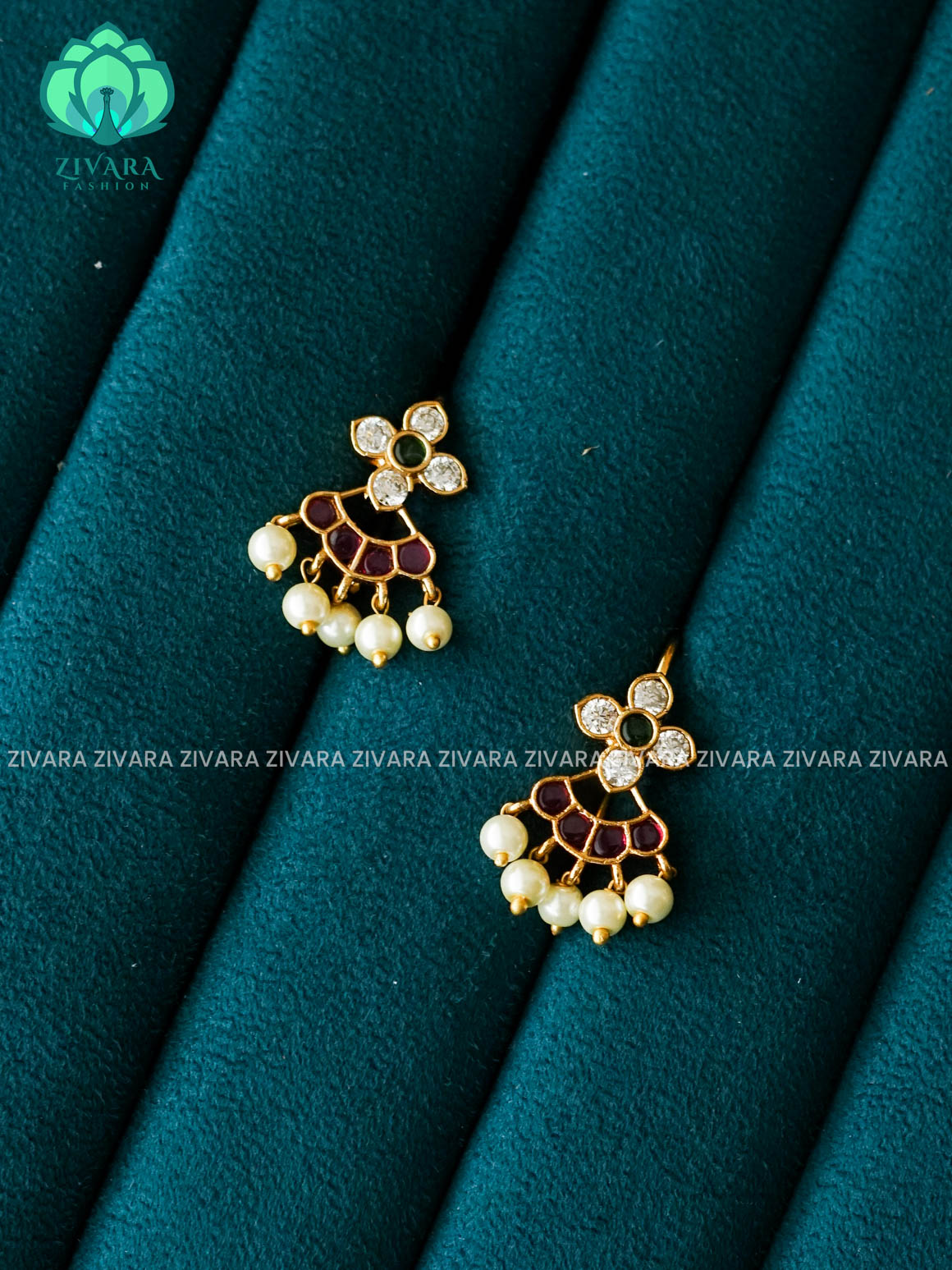 FLOWER BUGADI - latest jewellery collection- zivara fashion