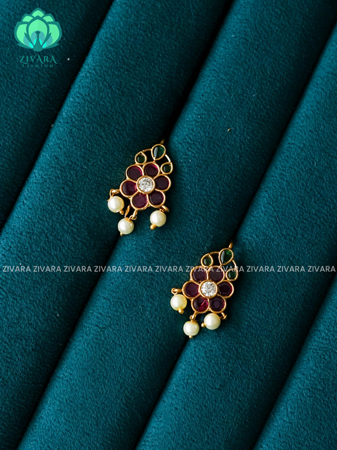 FLOWER BUGADI - latest jewellery collection- zivara fashion