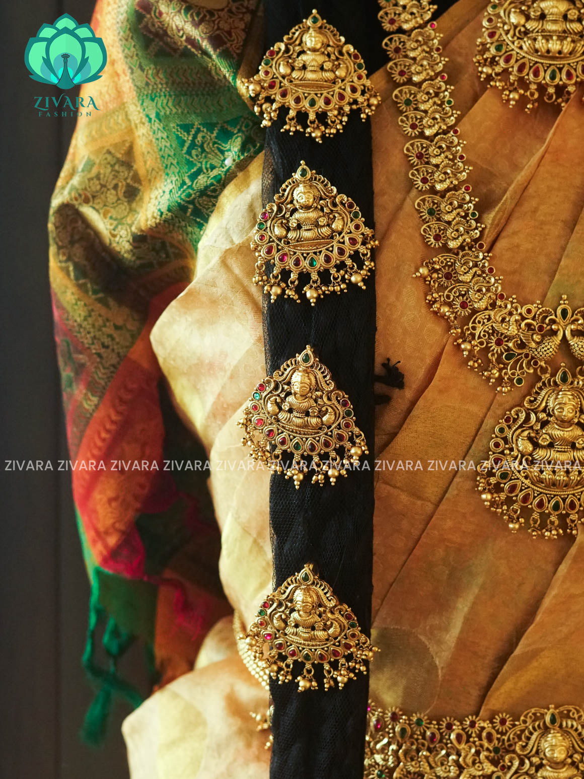 BUDGET FRIENDLY - NON TEMPLE -Full bridal set series - Matte finish bridal sets - Zivara Fashion