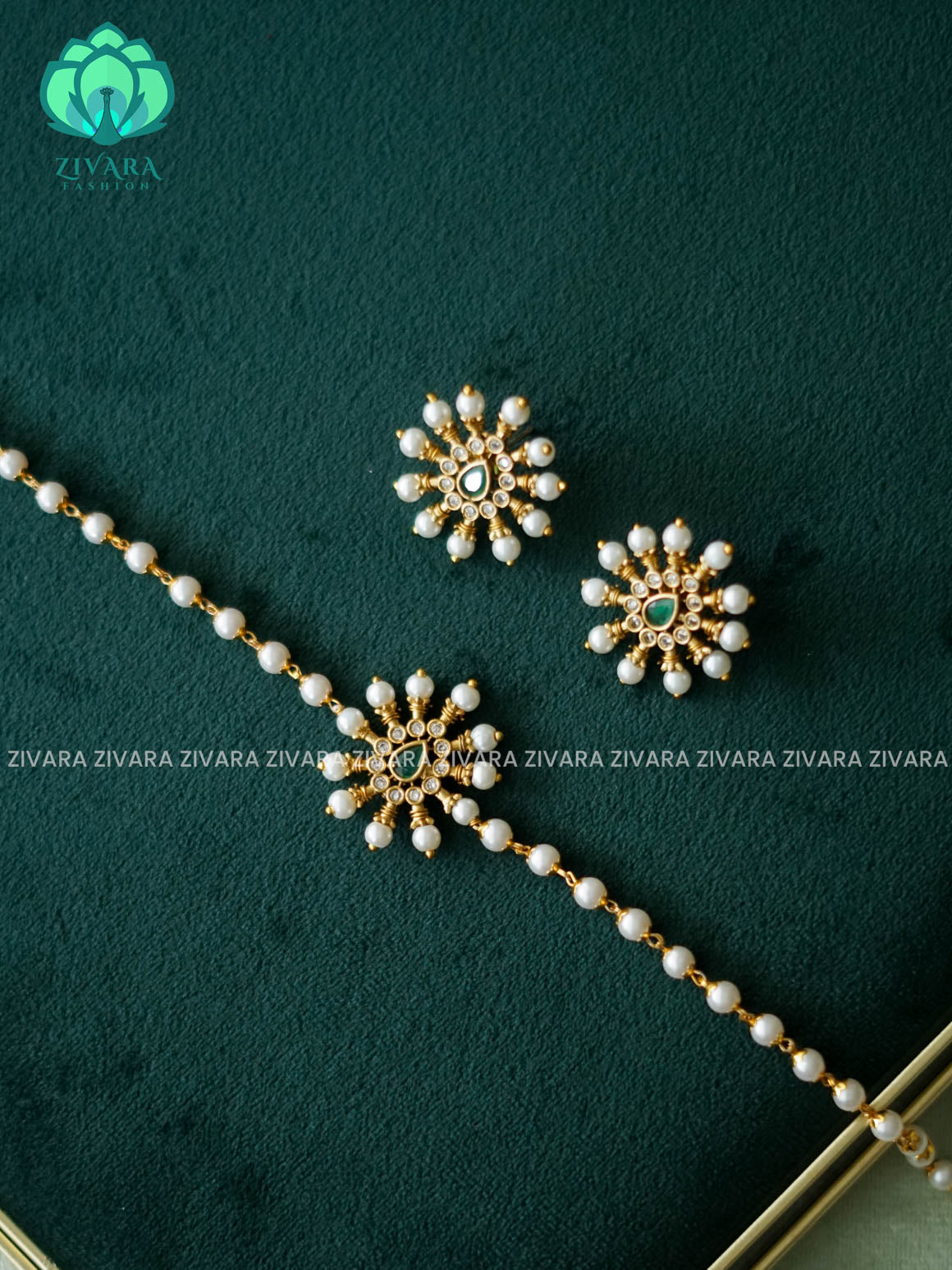 PEARL CHOKER -TRADITIONAL CHOKER COLLECTION WITH EARRINGS- LATEST JEWELLERY COLLECTION