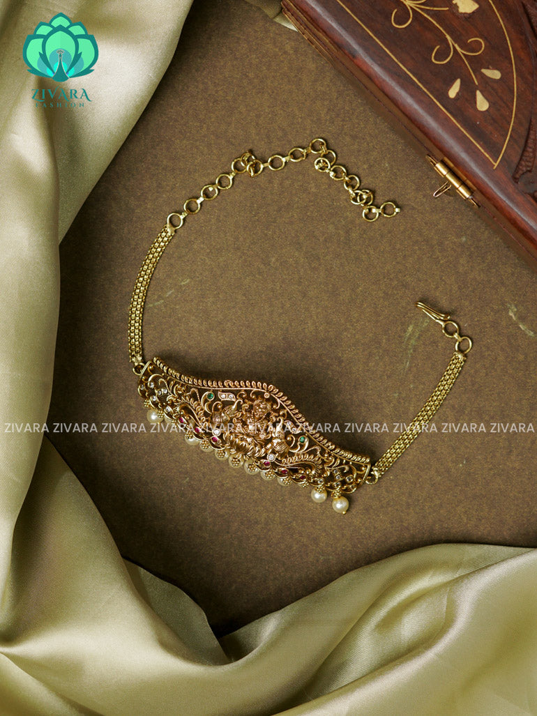 TEMPLE VANKY CHOER -TRADITIONAL CHOKER COLLECTION WITHOUT EARRINGS- LATEST JEWELLERY COLLECTION