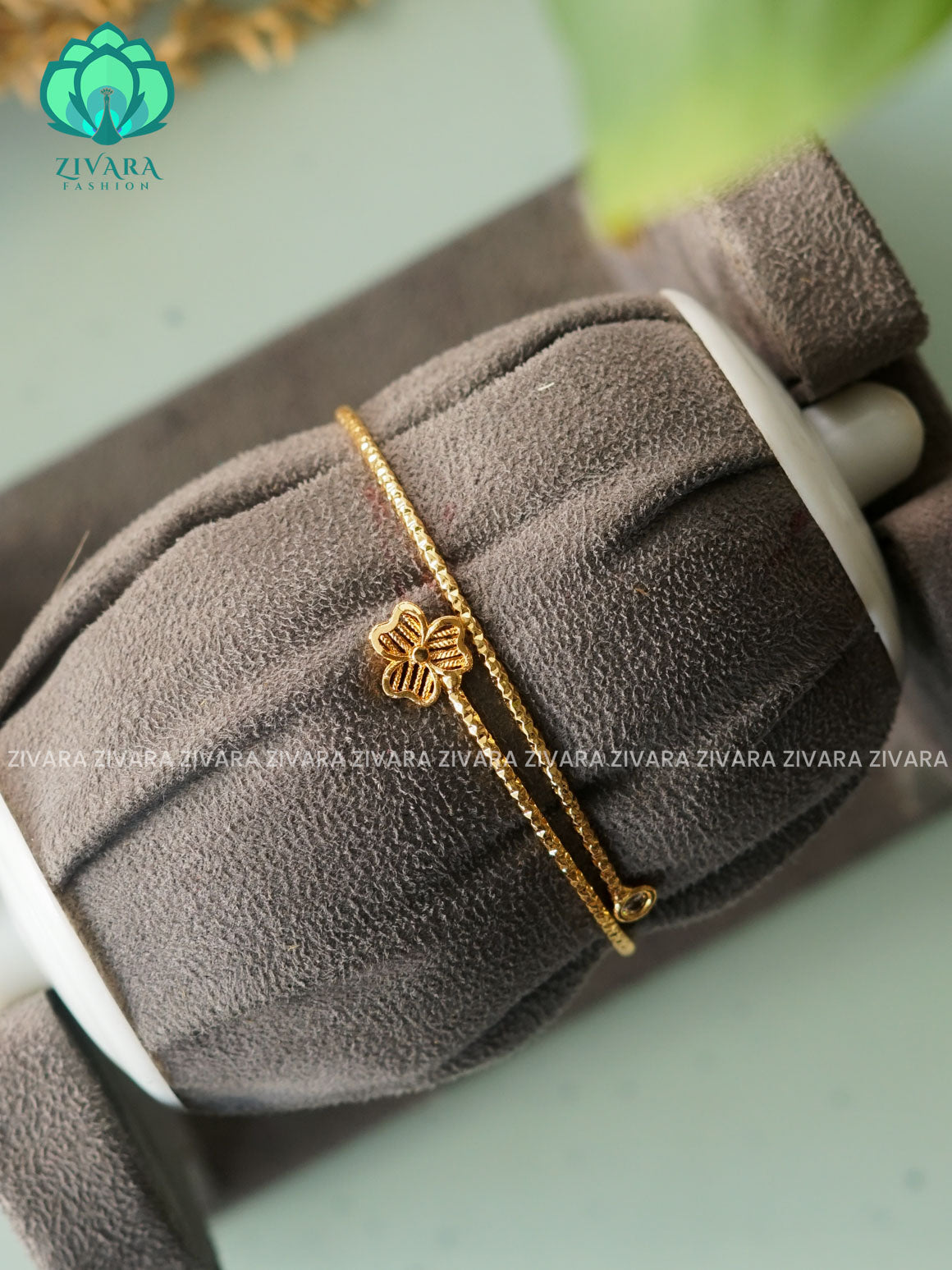 1 piece free size KADA -Premium gold finish kada bangle- latest jewellery collection- Zivara Fashion