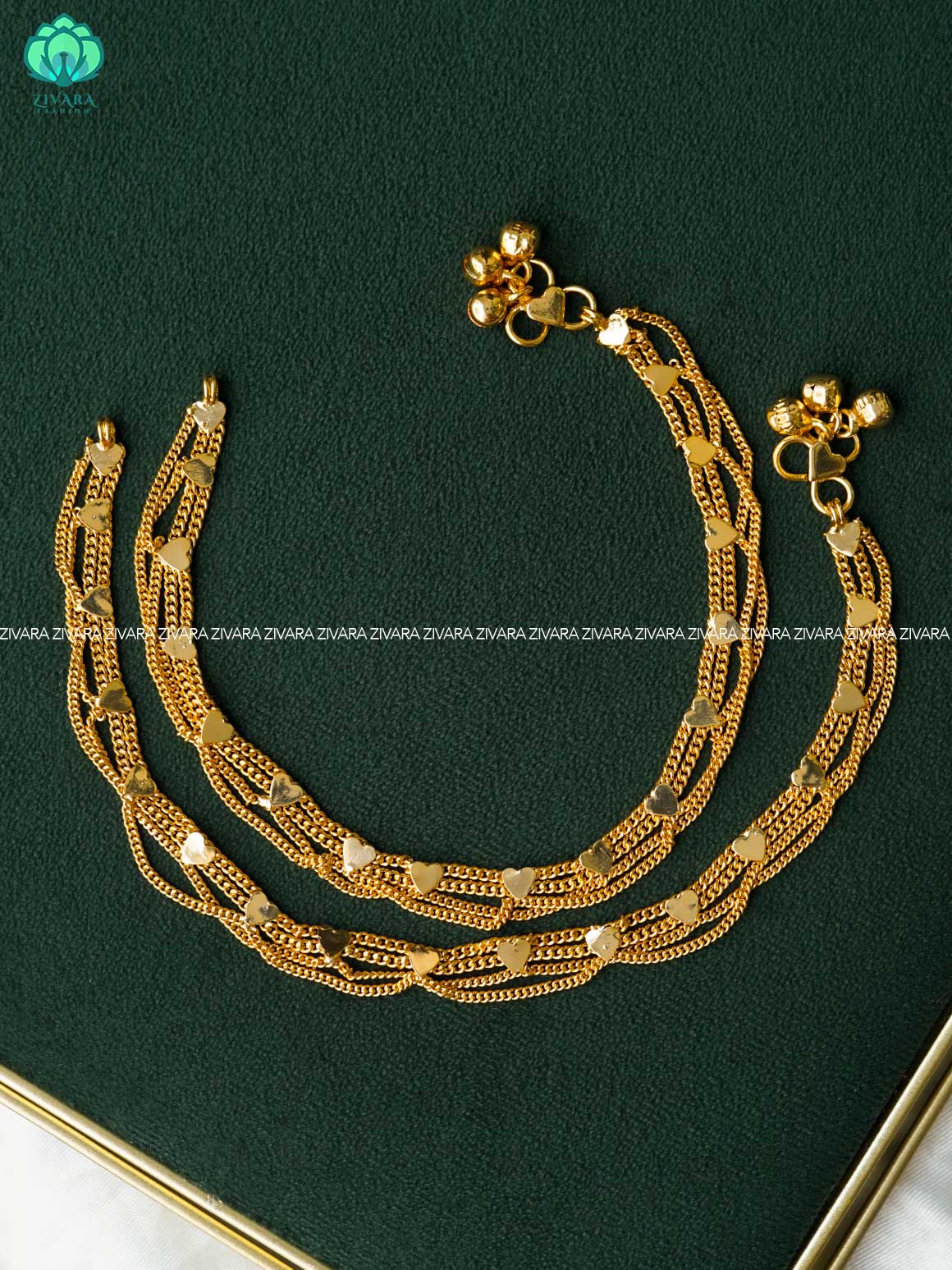 Trending 6.00 inch anklets for kids - latest jewellery- ZIVARA FASHION