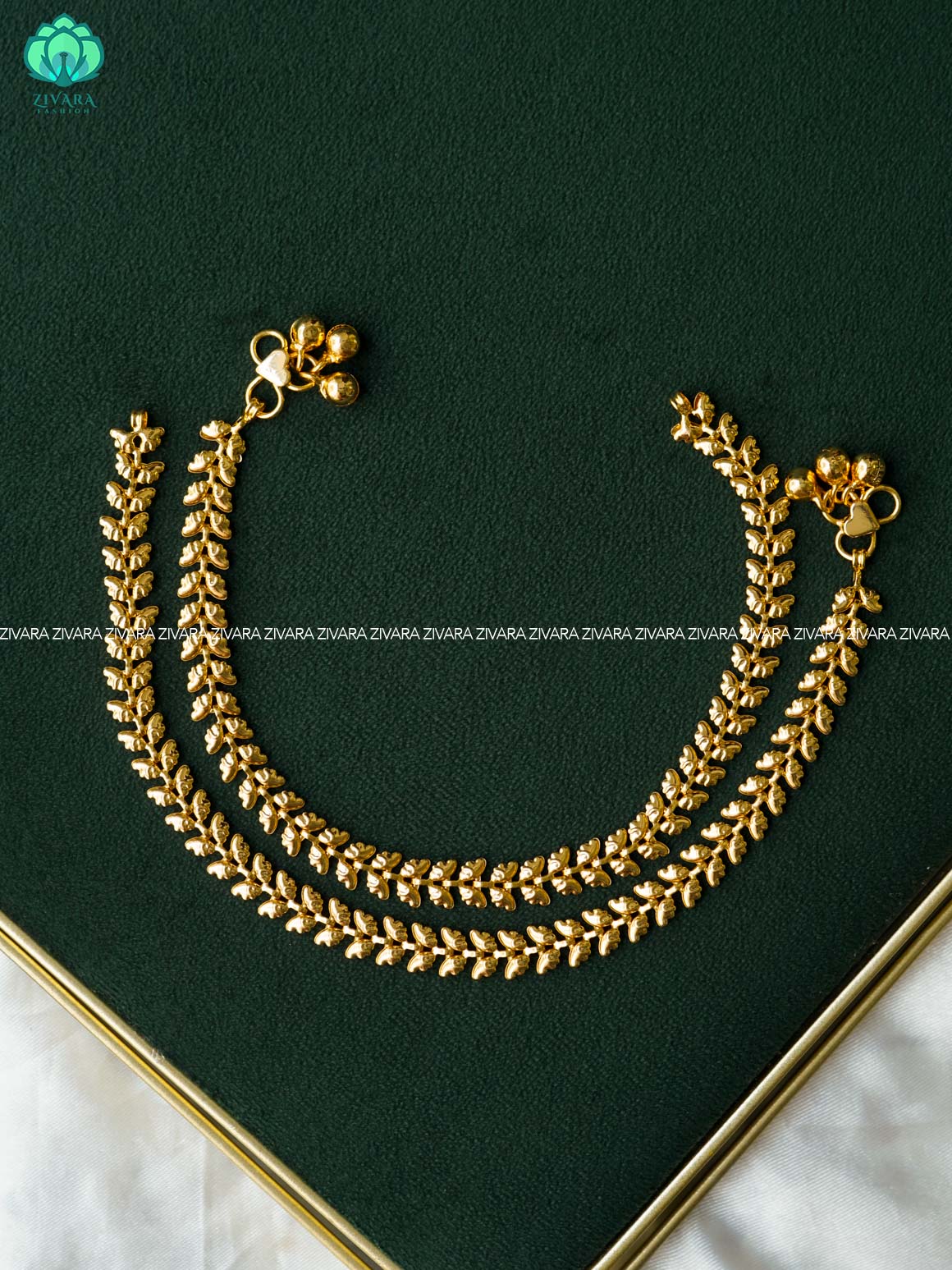 Trending 8.00 inch anklets for kids - latest jewellery- ZIVARA FASHION