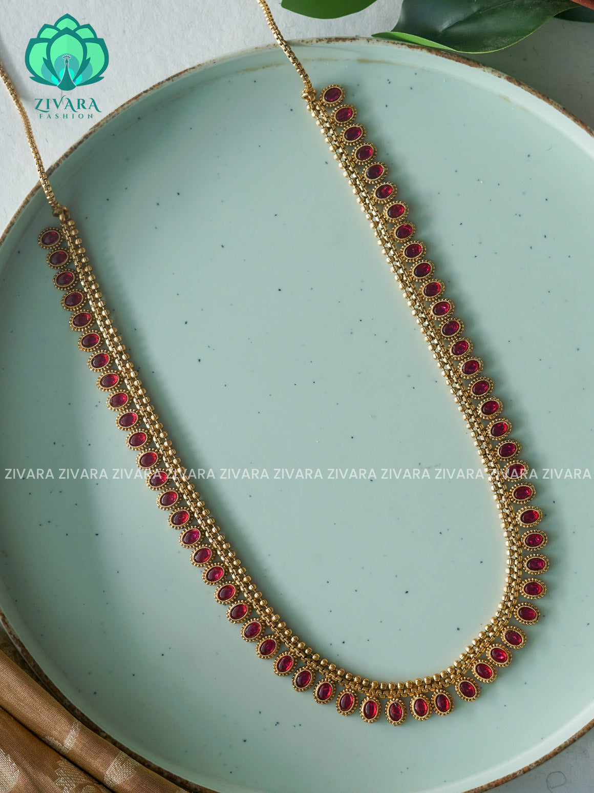 2 IN 1 HIPCHAIN CUM HAARAM - NORMAL MATTE Latest South indian budget friendly collection- Zivara FashioN