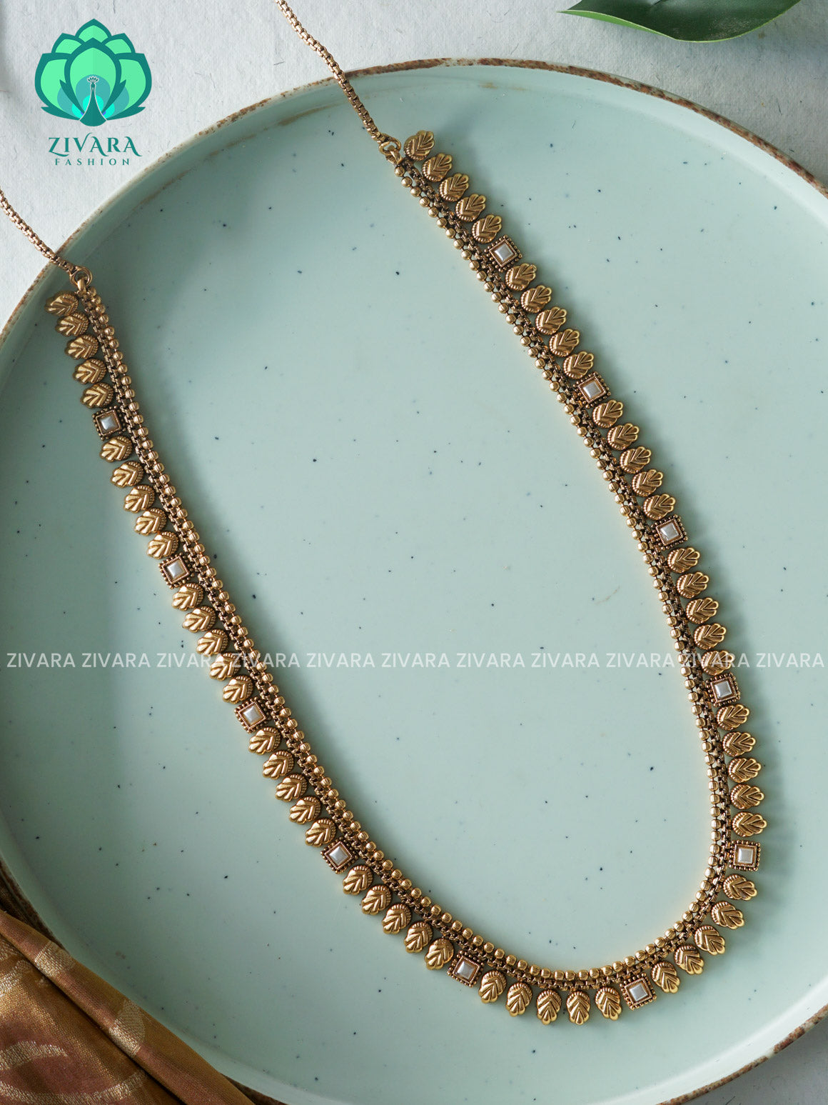 2 IN 1 HIPCHAIN CUM HAARAM - NORMAL MATTE Latest South indian budget friendly collection- Zivara FashioN