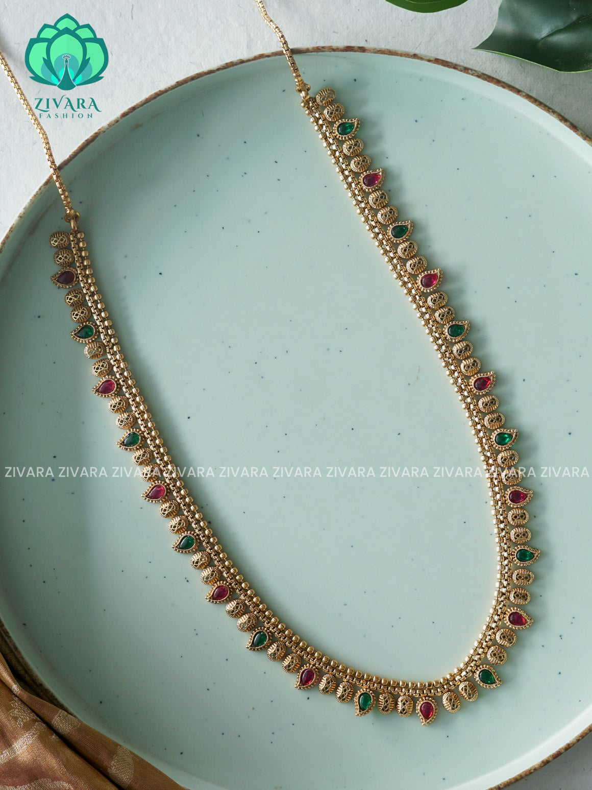 2 IN 1 HIPCHAIN CUM HAARAM - NORMAL MATTE Latest South indian budget friendly collection- Zivara FashioN