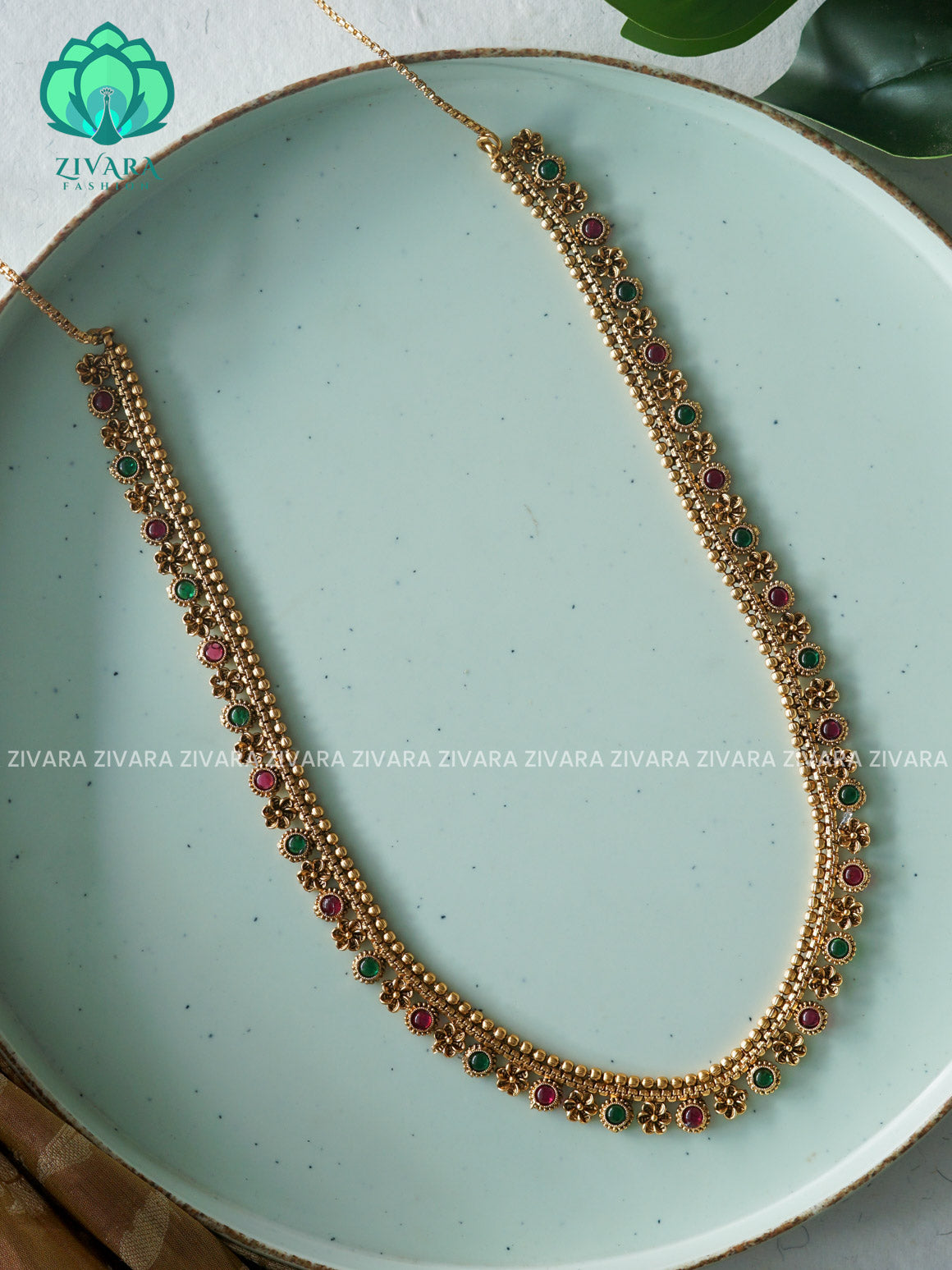 2 IN 1 HIPCHAIN CUM HAARAM - NORMAL MATTE Latest South indian budget friendly collection- Zivara FashioN