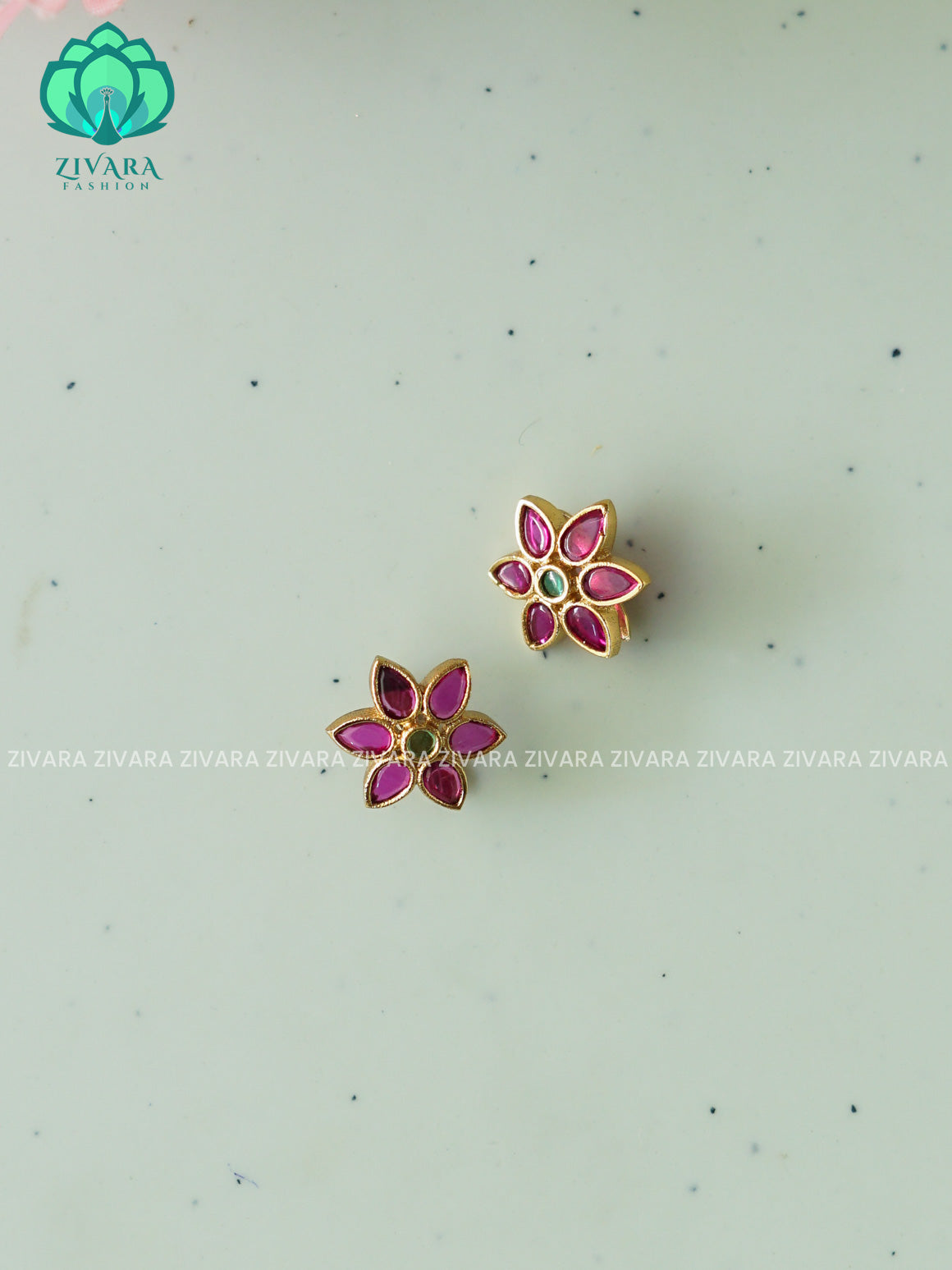 RUBY AND GREEN  BUGADIS  - latest jewellery collection- zivara fashion
