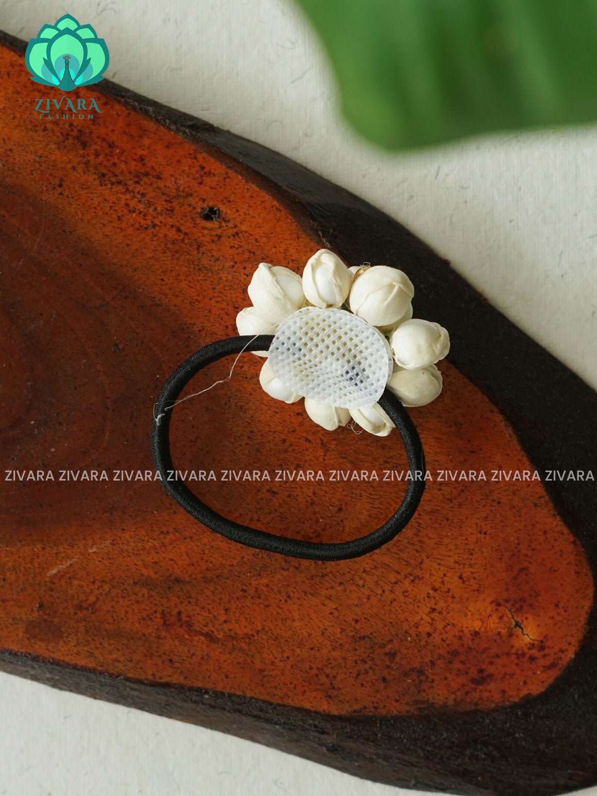 HAIR BAND- TRENDING JASMINE LOOK ALIKE - REUSABLE HAIR ACCESSORIES-ZIVARA FASHION