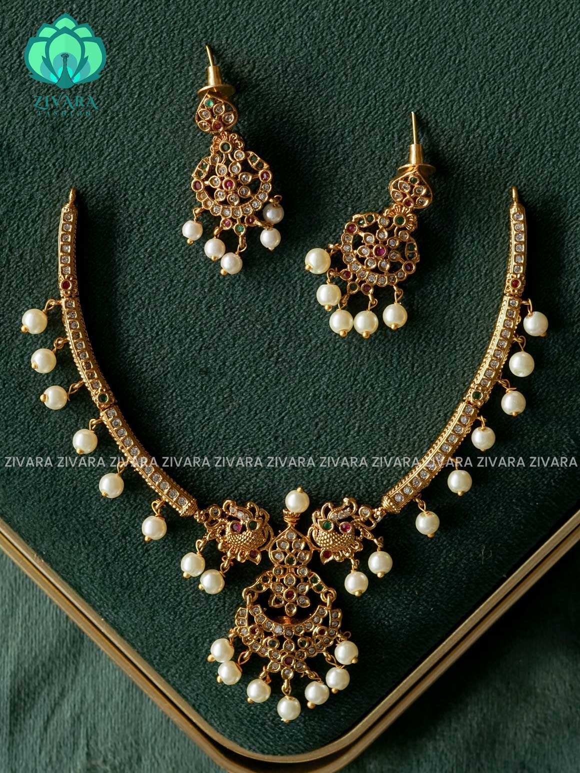 TRADITIONAL MOTIF FREE HASLI - stylish and minimal elegant neckwear- Zivara Fashion
