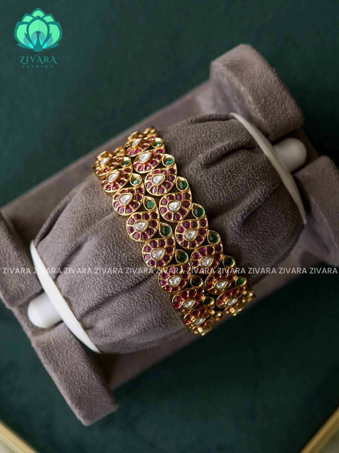 2 PIECE PREMIUM REAL KEMP MANGA BANGLES - ZIVARA FASHION