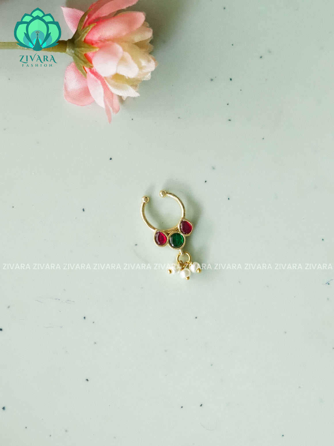 JADAU NON PIERCING NOSE SEPTUM RING - ZIVARA FASHION