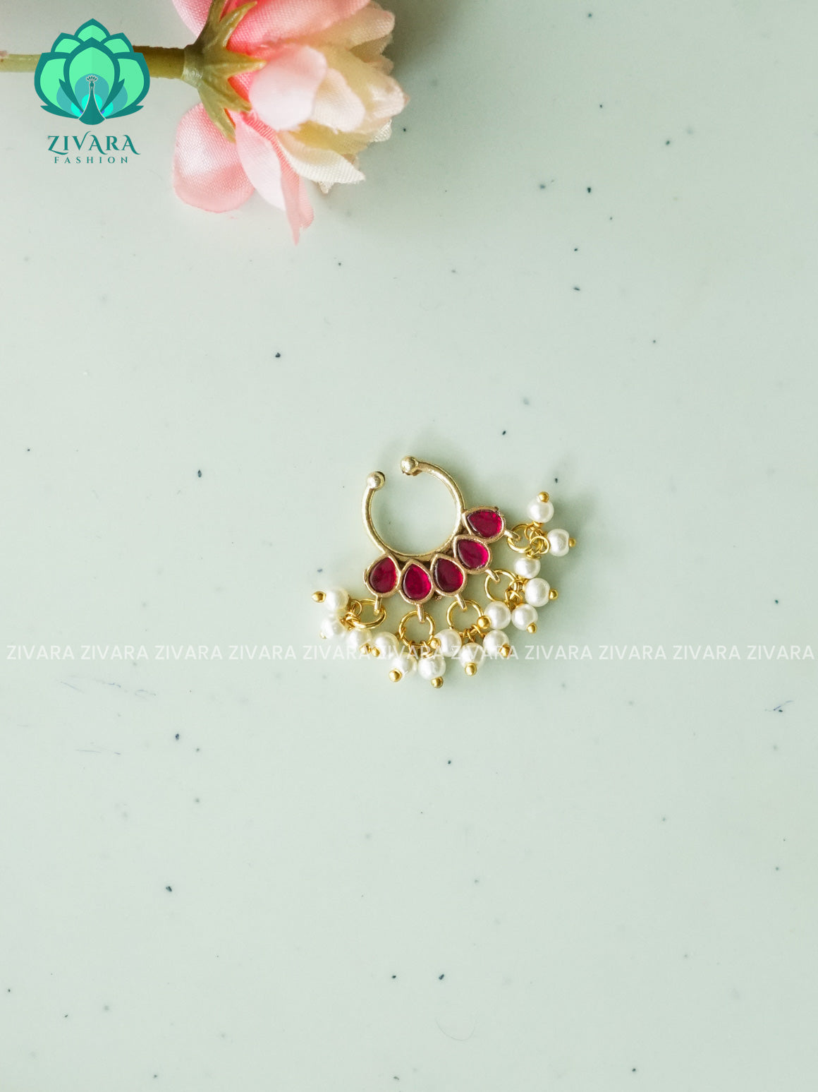 JADAU NON PIERCING NOSE SEPTUM RING - ZIVARA FASHION