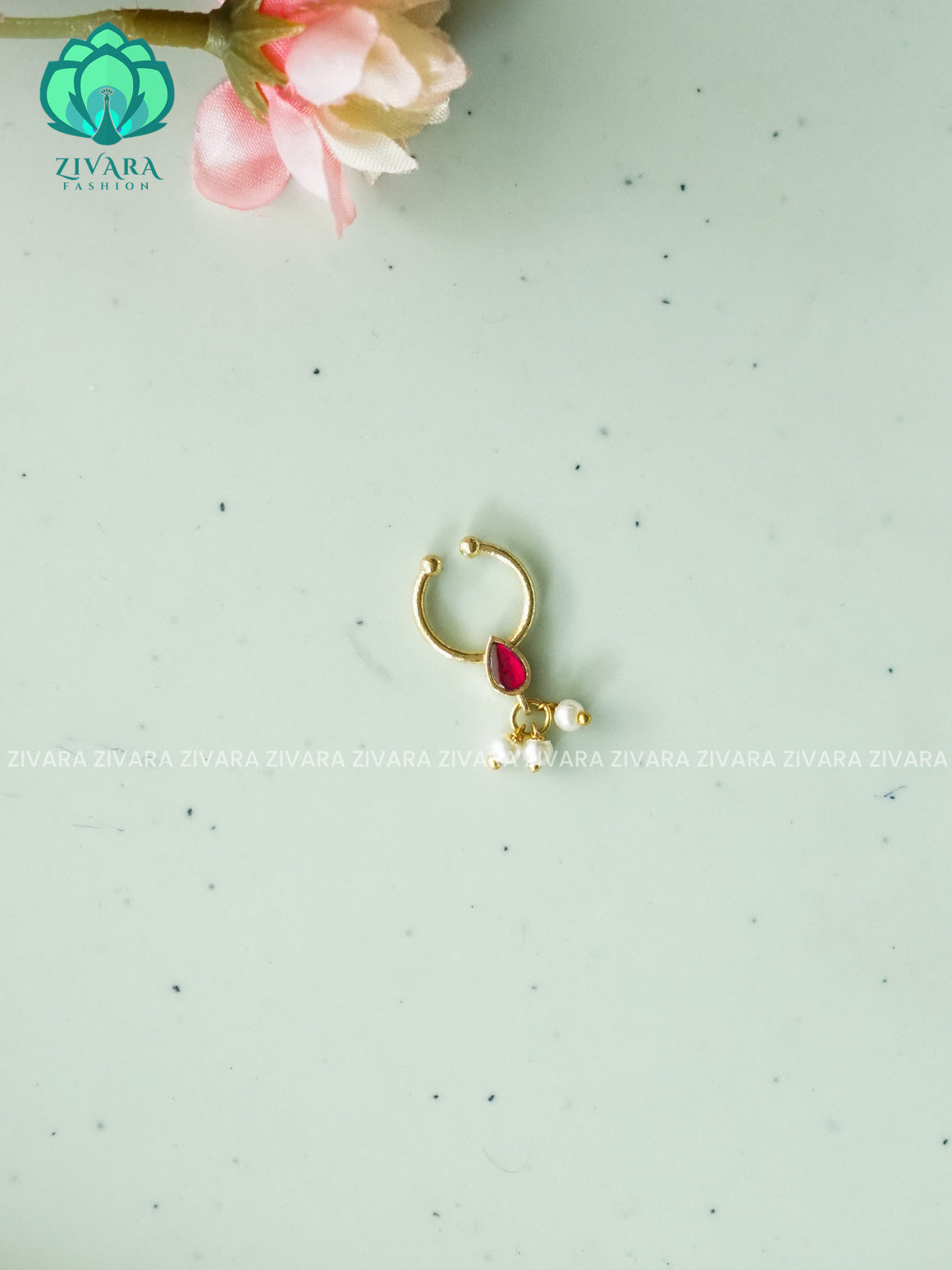 JADAU NON PIERCING NOSE SEPTUM RING - ZIVARA FASHION