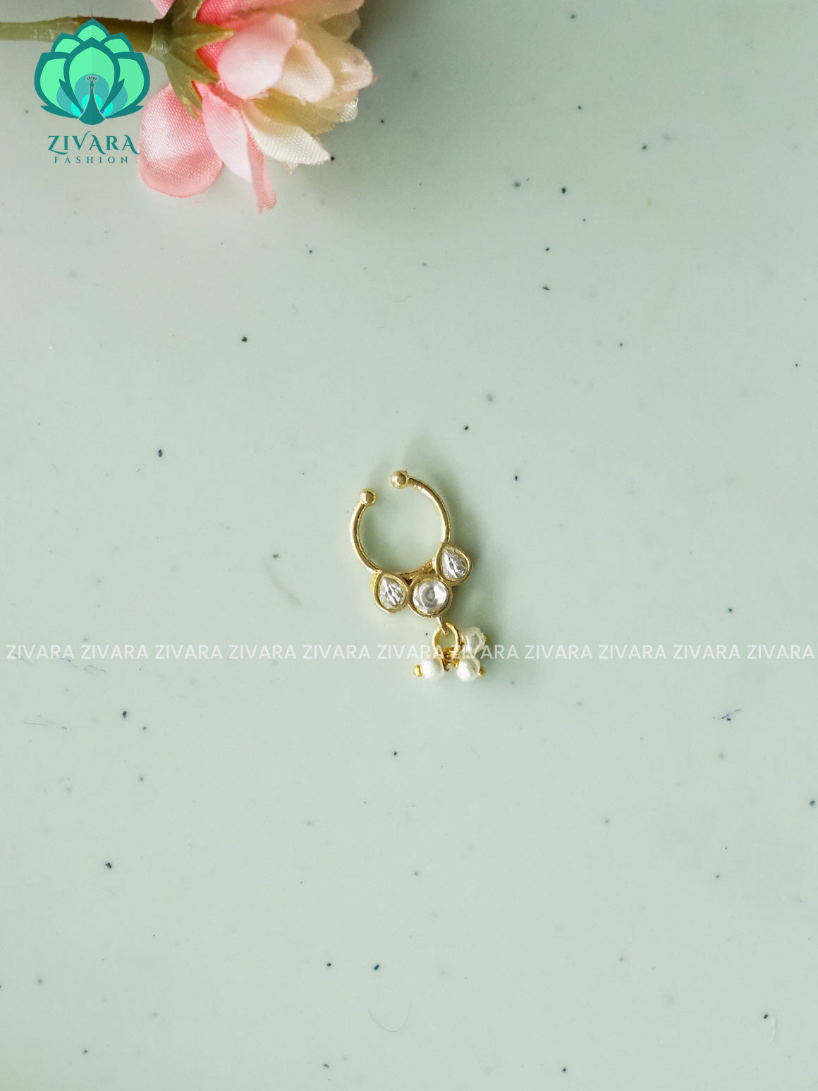JADAU NON PIERCING NOSE SEPTUM RING - ZIVARA FASHION