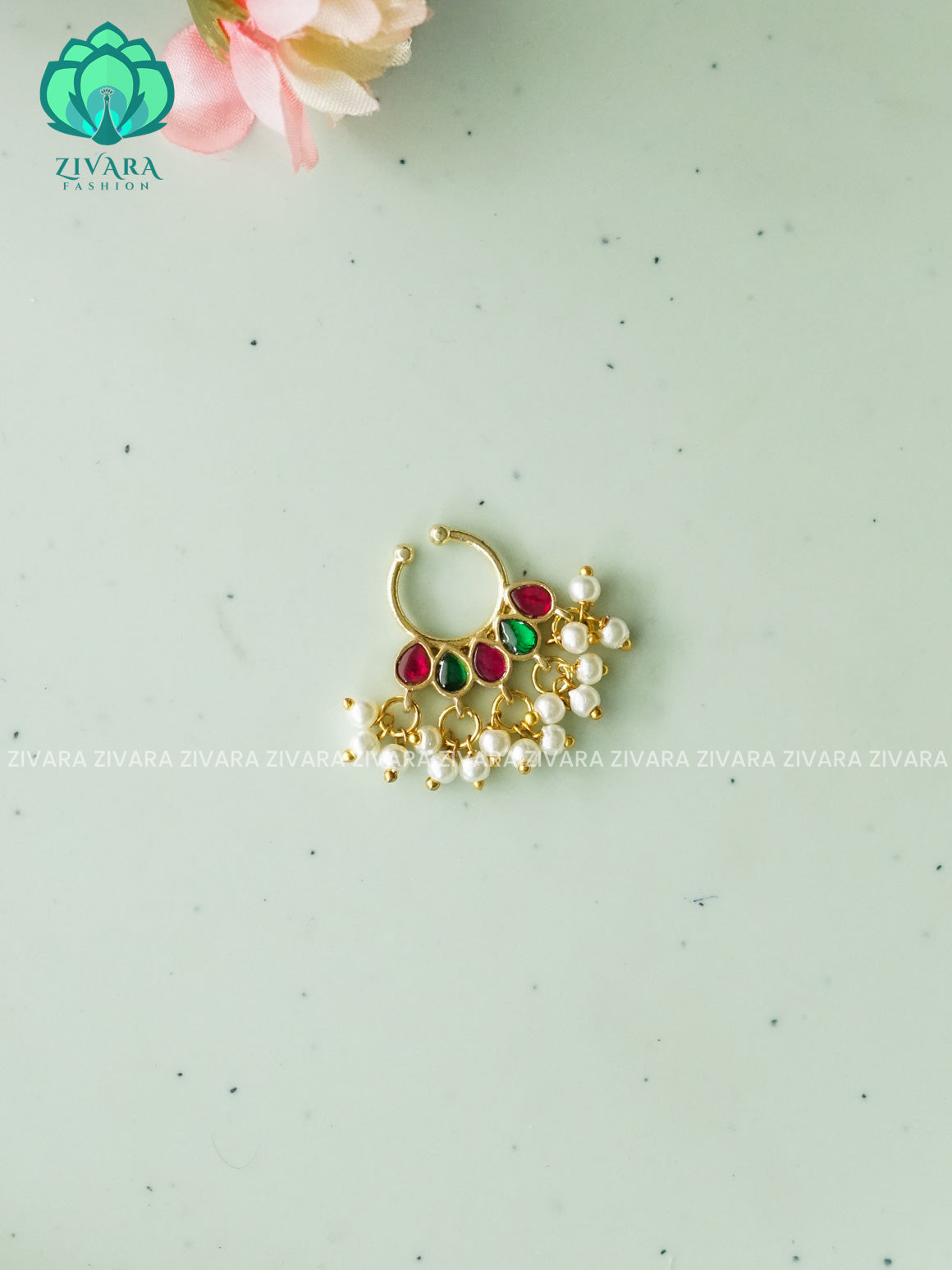 JADAU NON PIERCING NOSE SEPTUM RING - ZIVARA FASHION