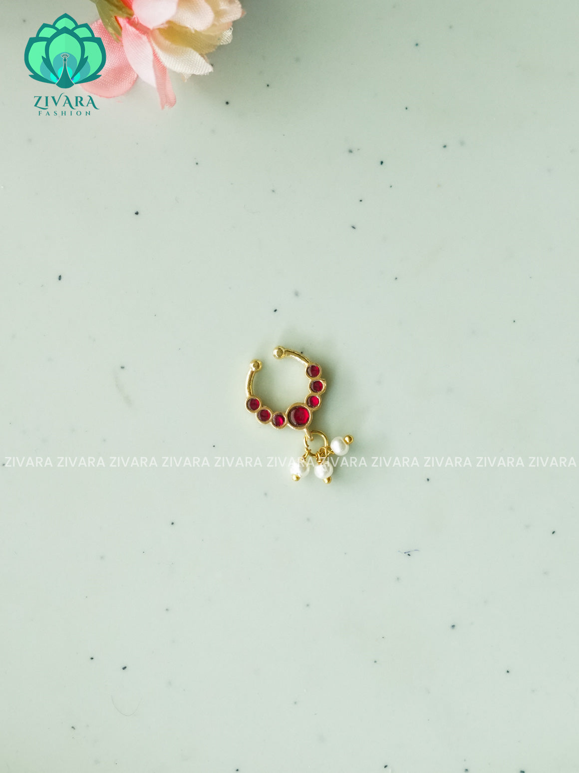 JADAU NON PIERCING NOSE SEPTUM RING - ZIVARA FASHION