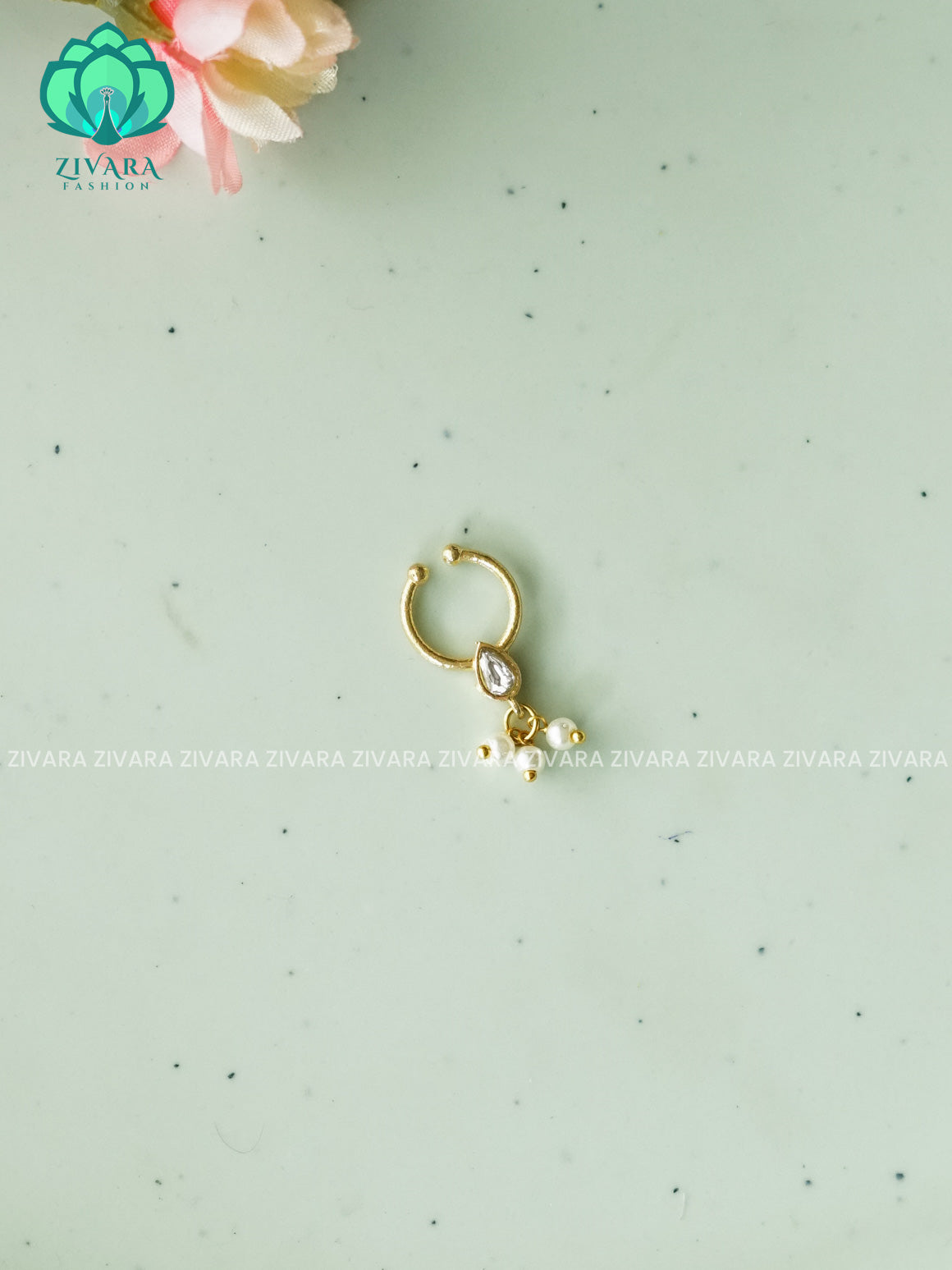 JADAU NON PIERCING NOSE SEPTUM RING - ZIVARA FASHION