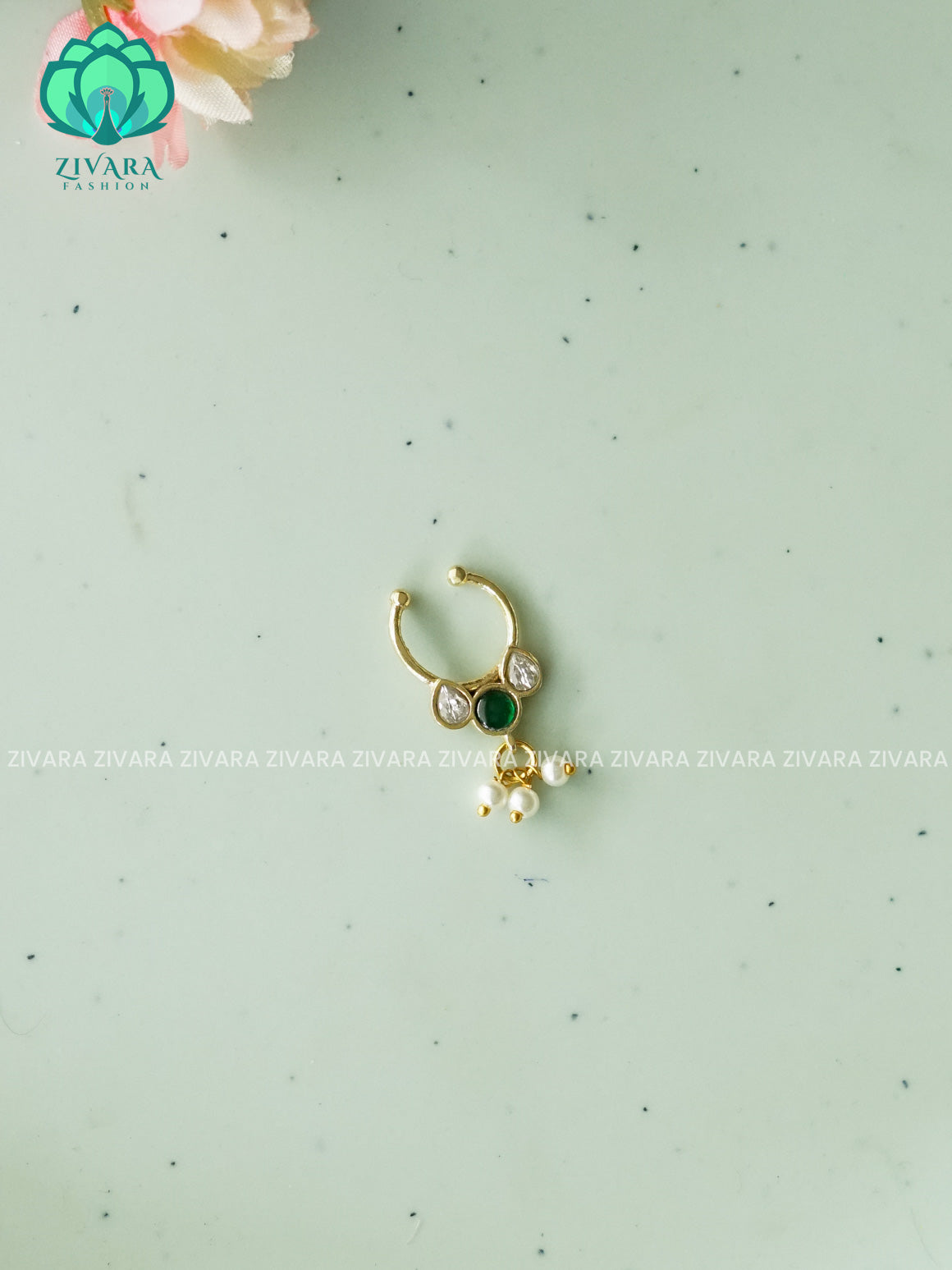 JADAU NON PIERCING NOSE SEPTUM RING - ZIVARA FASHION