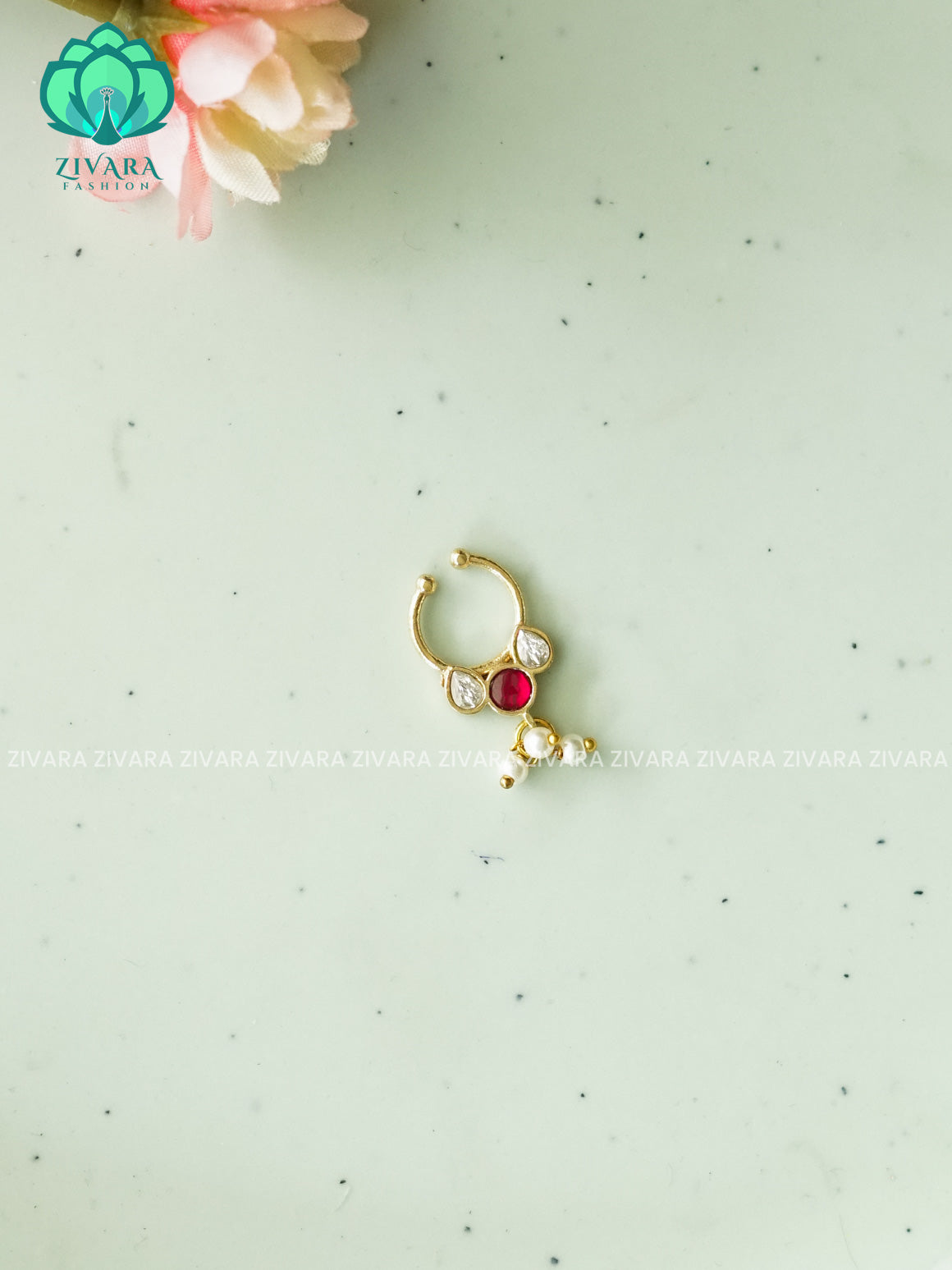 JADAU NON PIERCING NOSE SEPTUM RING - ZIVARA FASHION